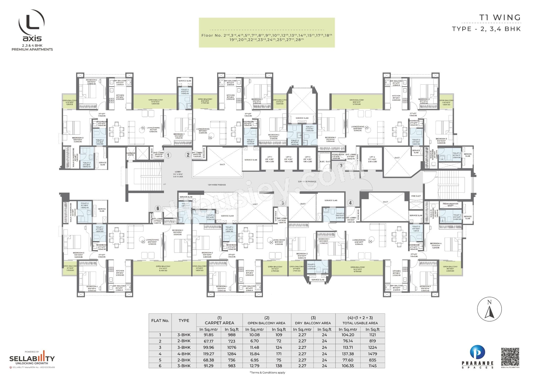 Pharande L Axis Floor plan 2