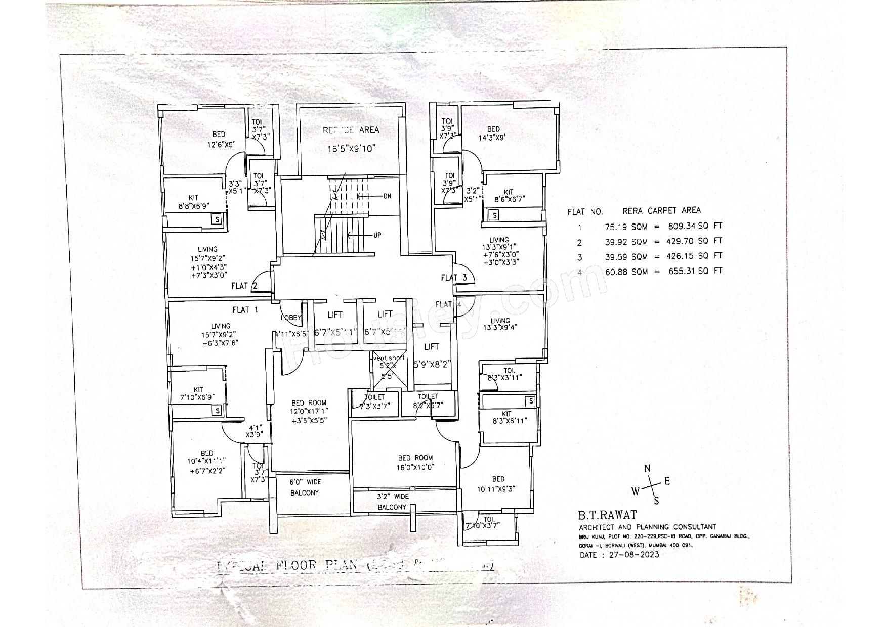 Podar Avanta Heights Floor plan 6