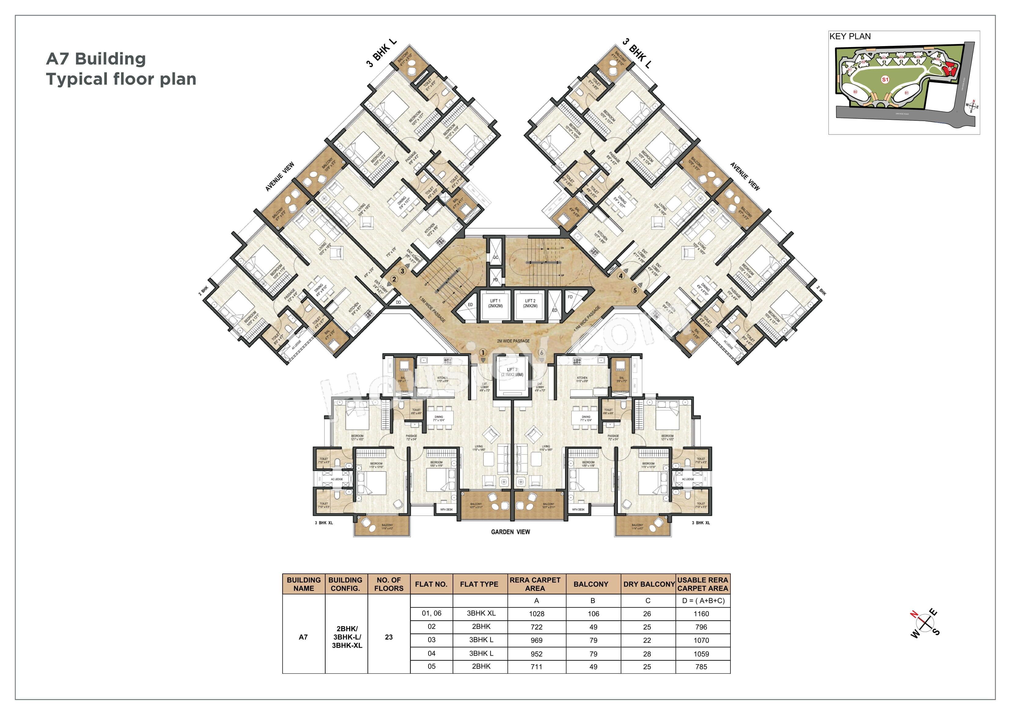 Pride World City Miami Floor plan 7