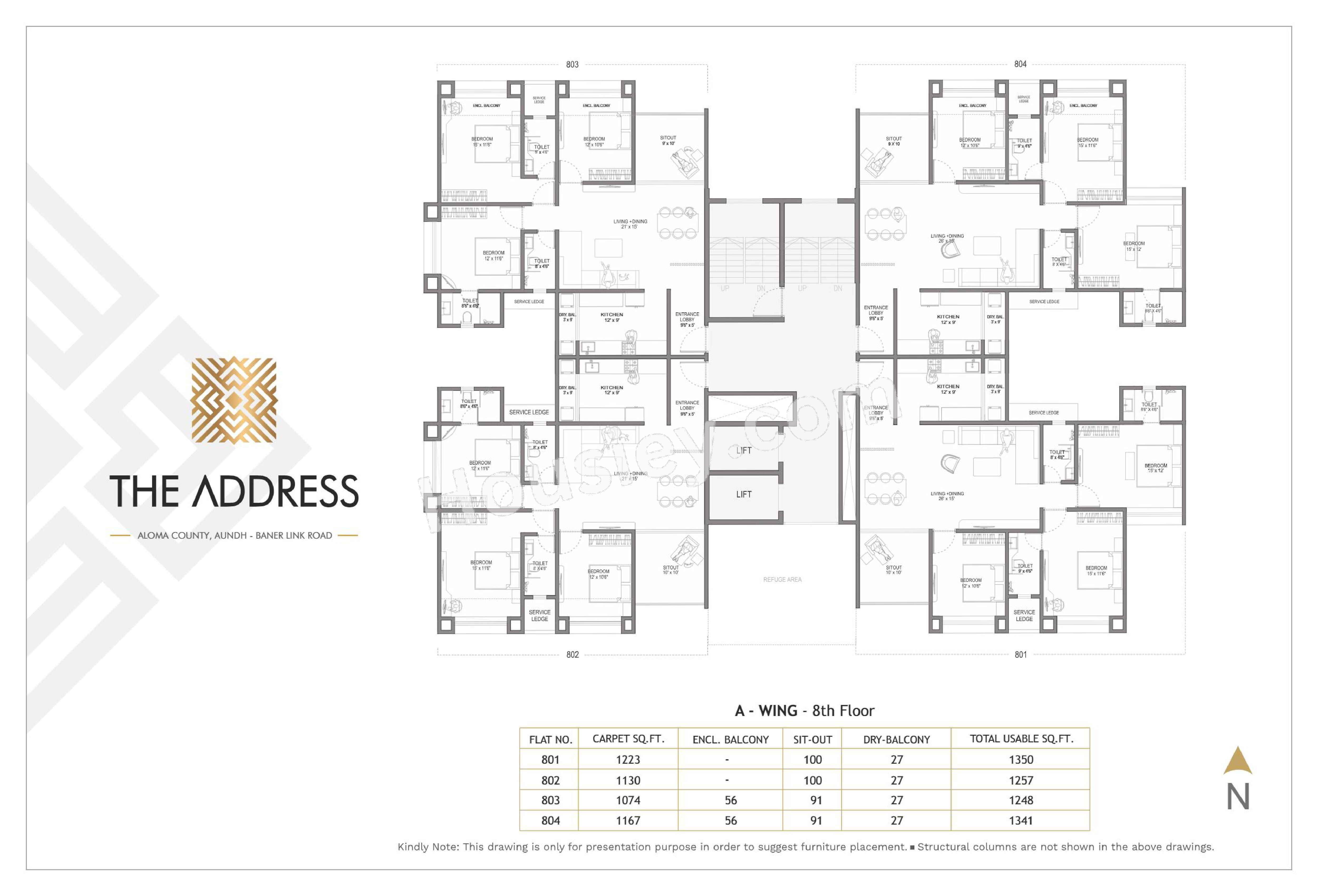 Primespace The Address Floor plan 5