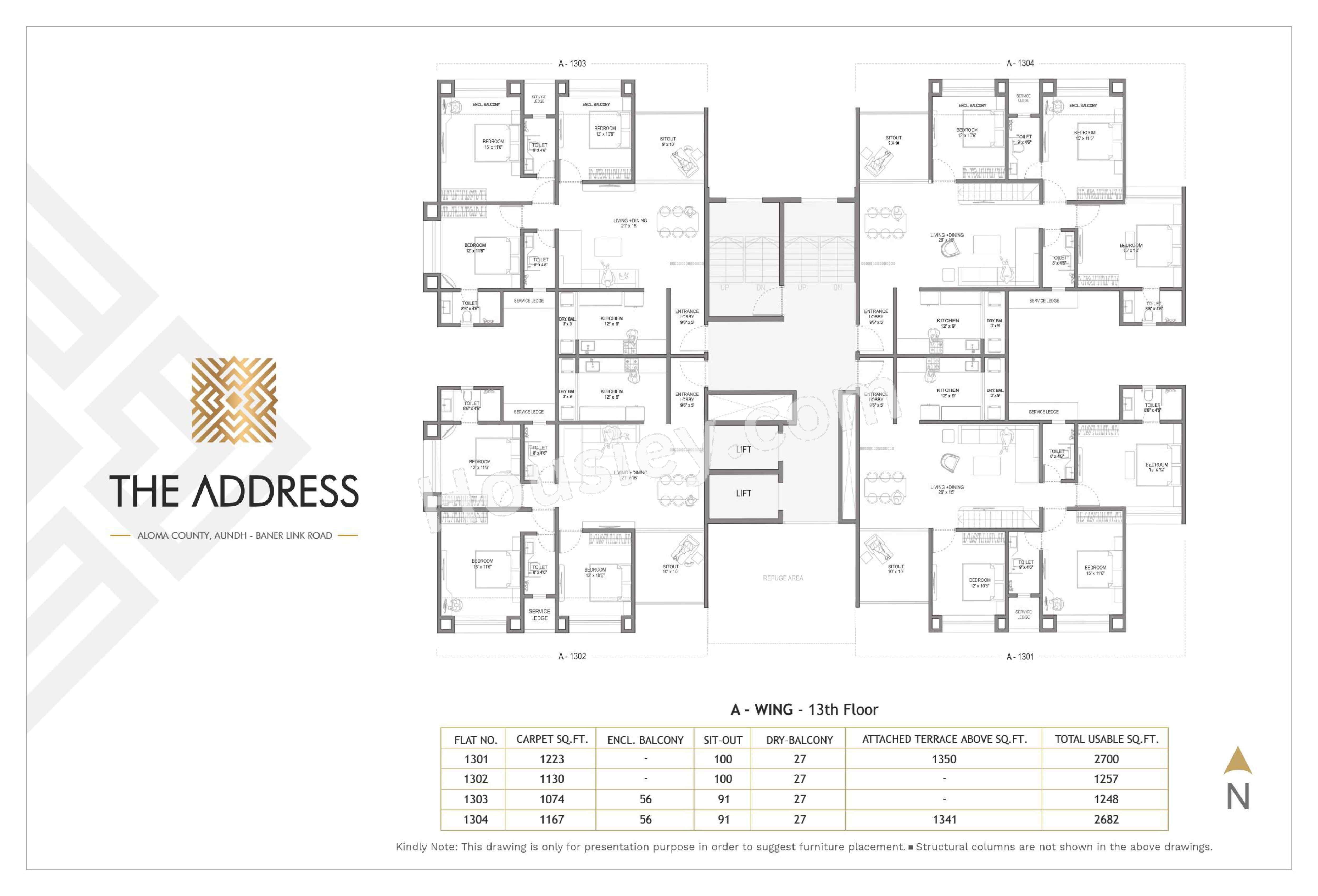 Primespace The Address Floor plan 6