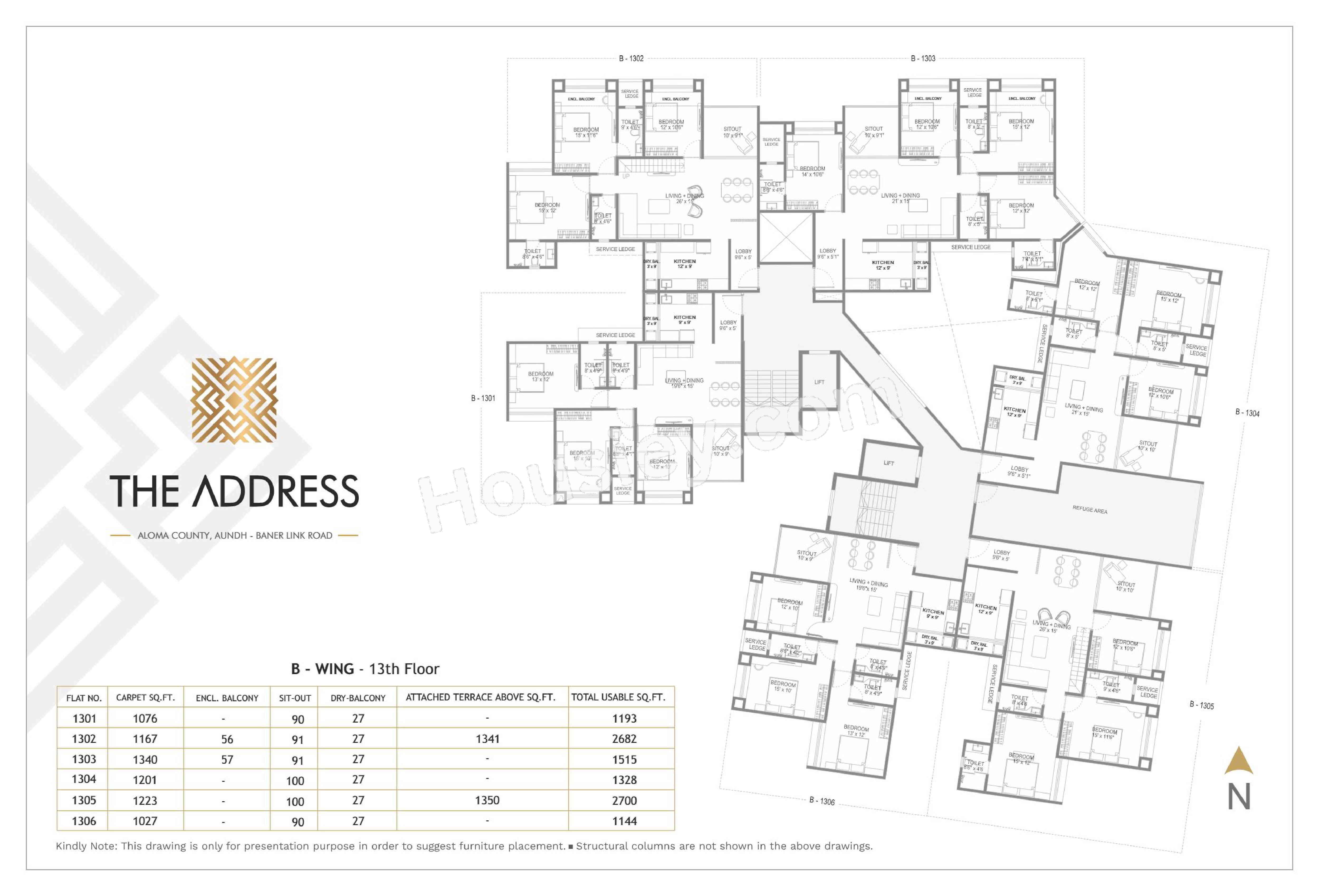 Primespace The Address Floor plan 7