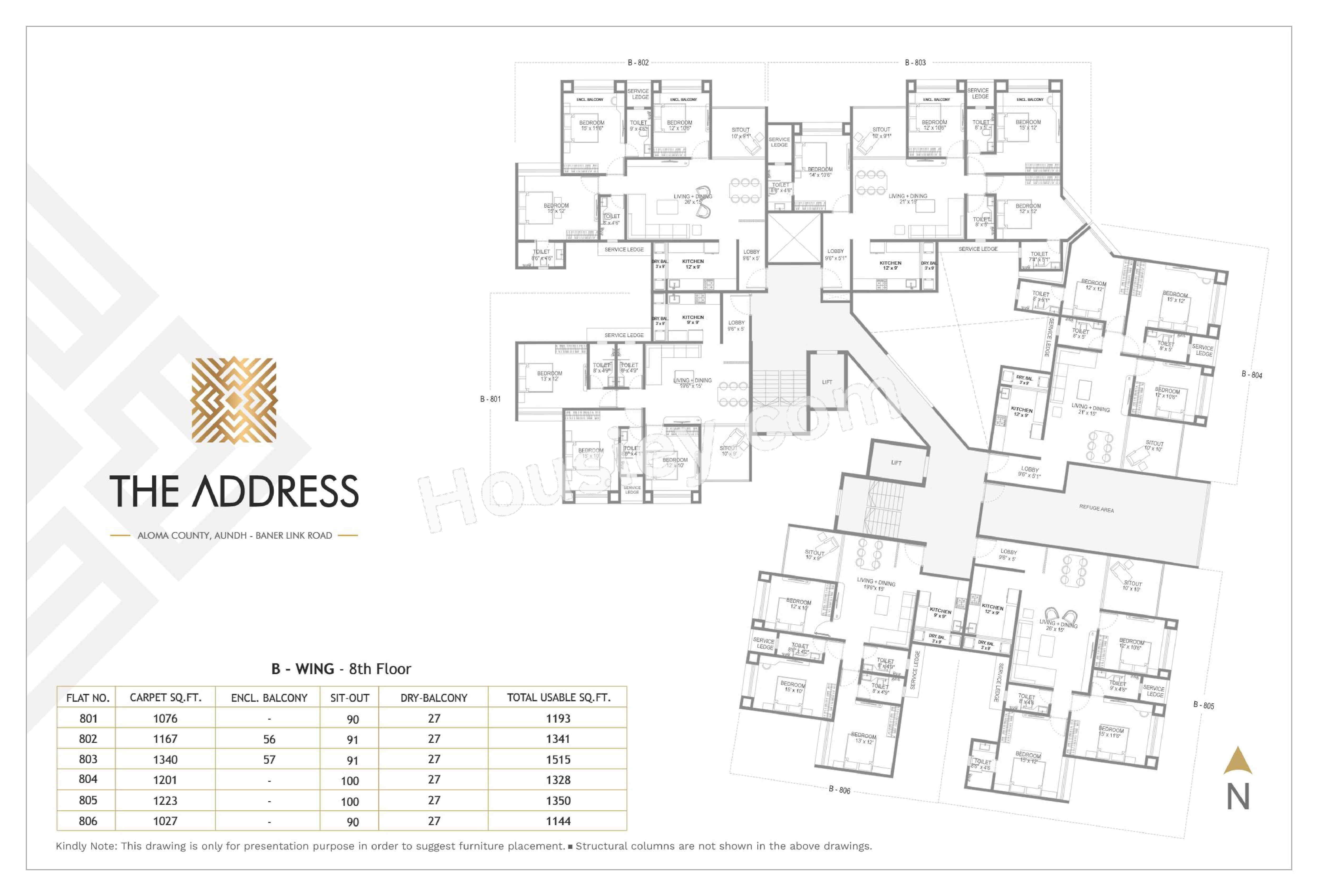 Primespace The Address Floor plan 8
