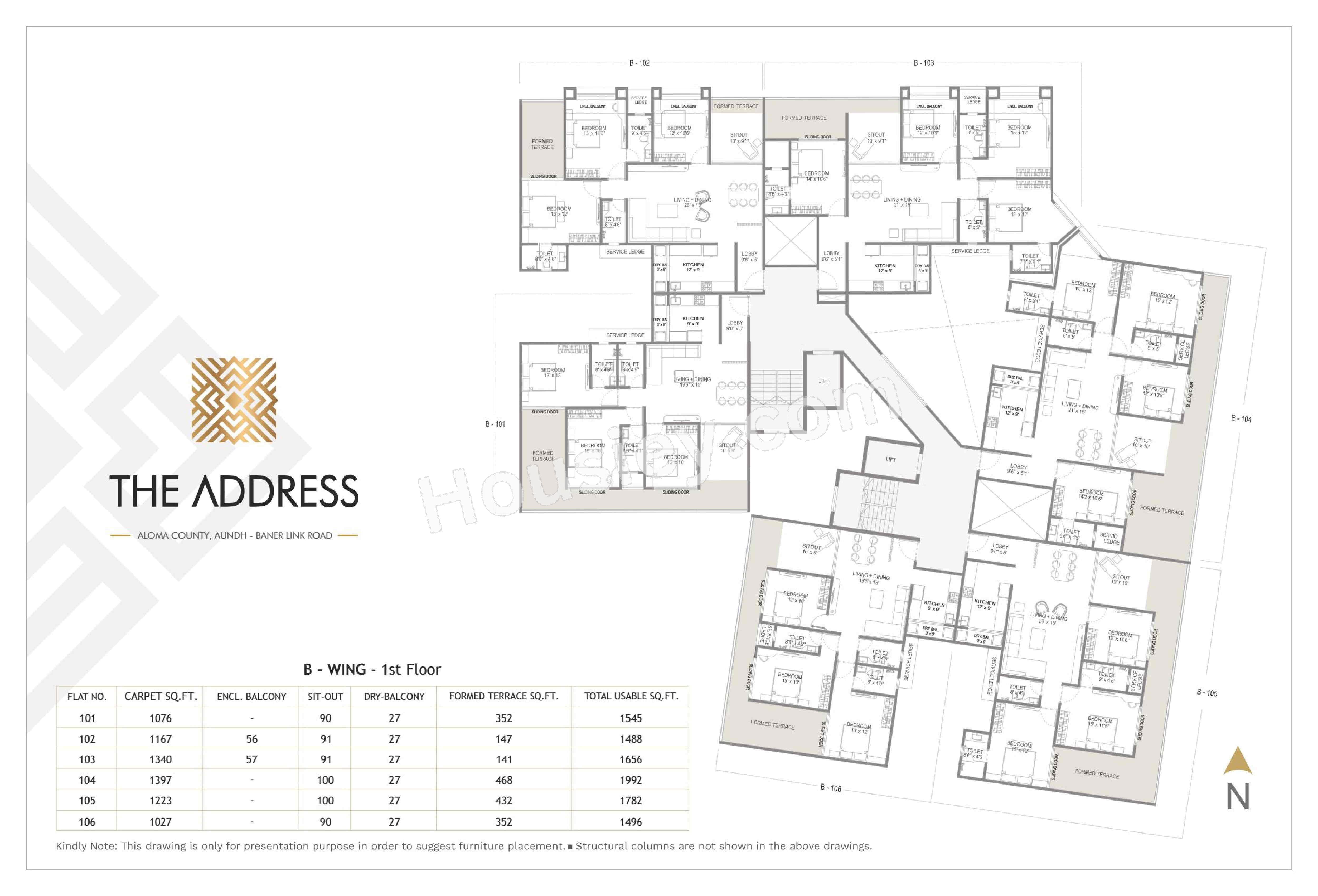 Primespace The Address Floor plan 10