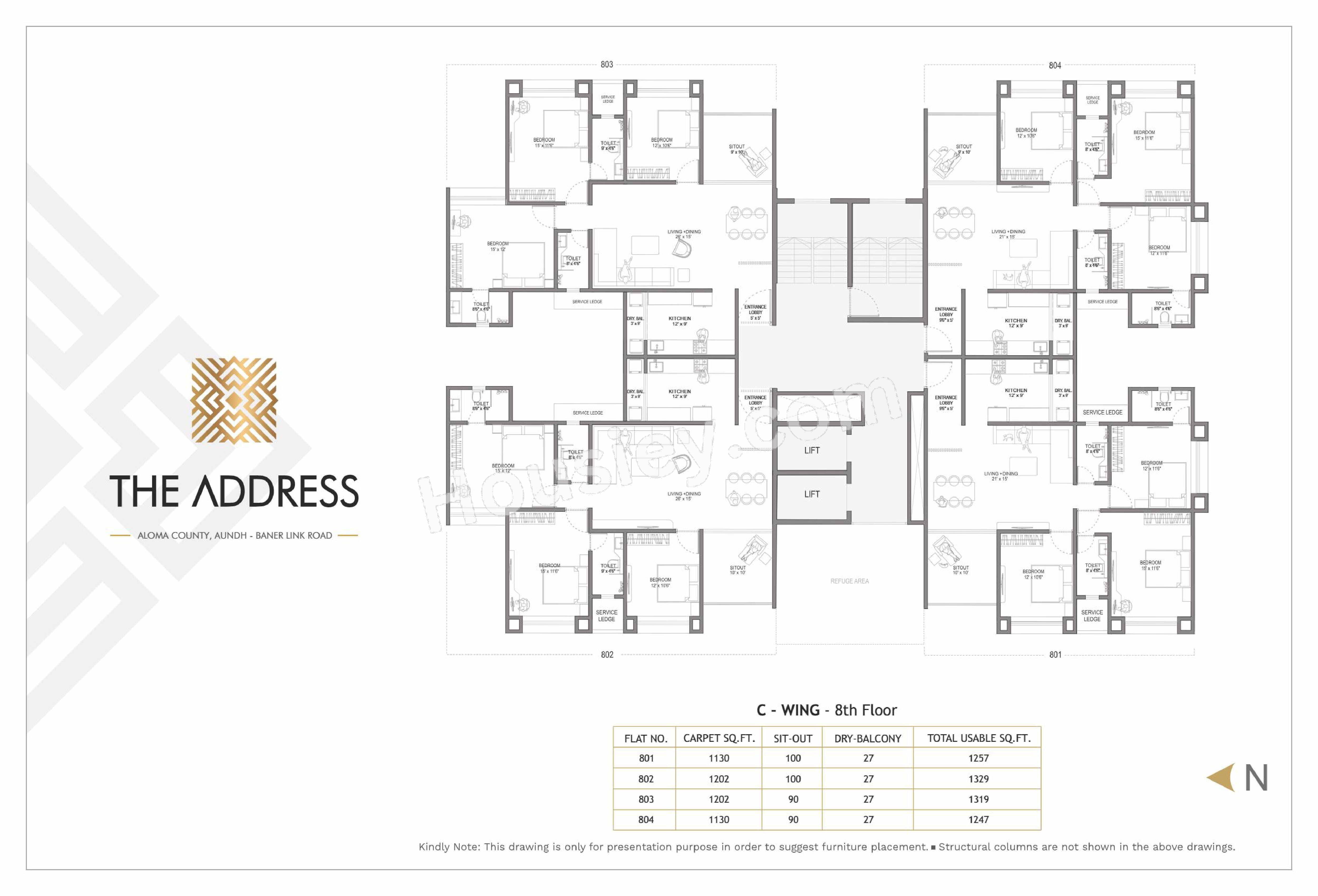 Primespace The Address Floor plan 13