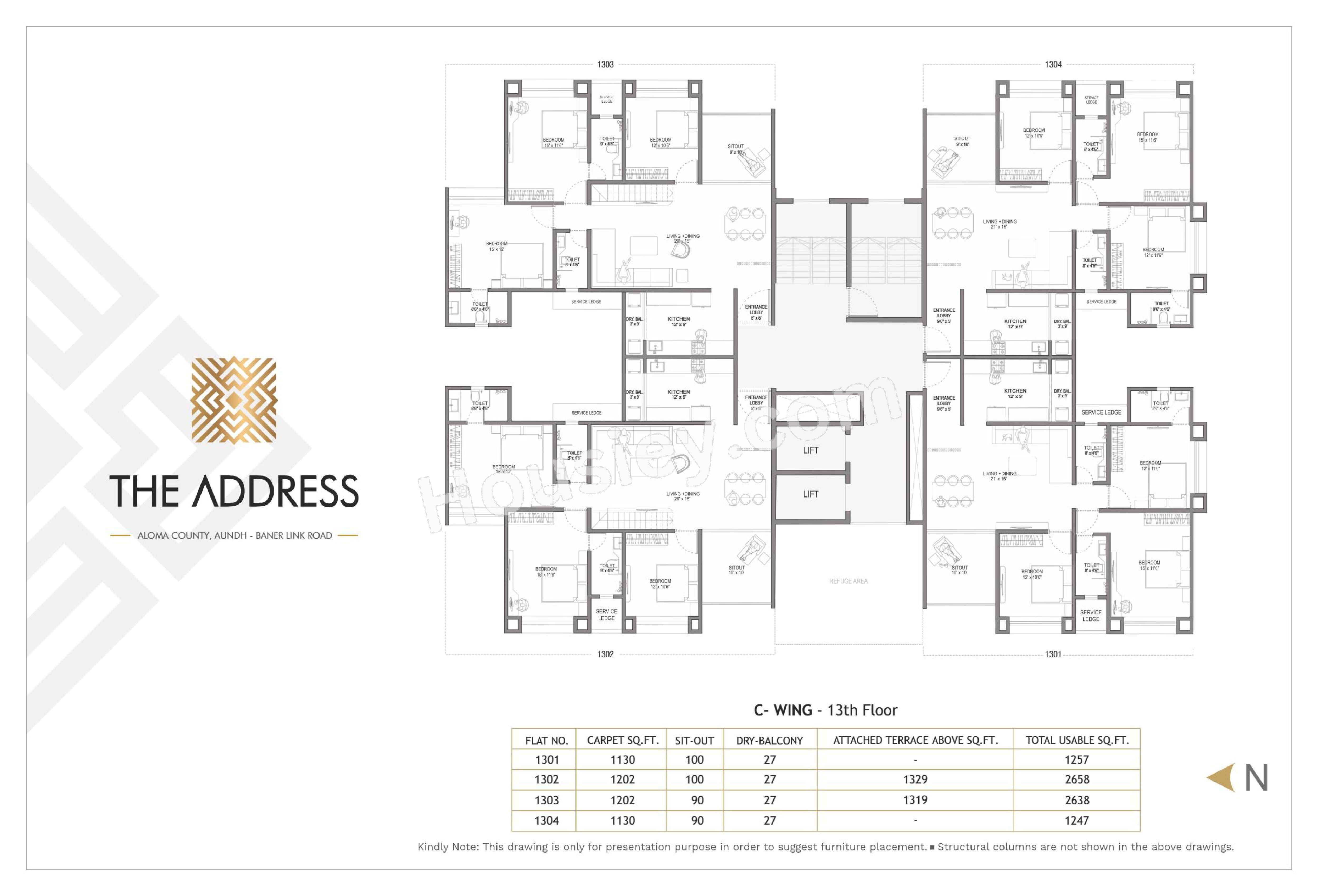 Primespace The Address Floor plan 14