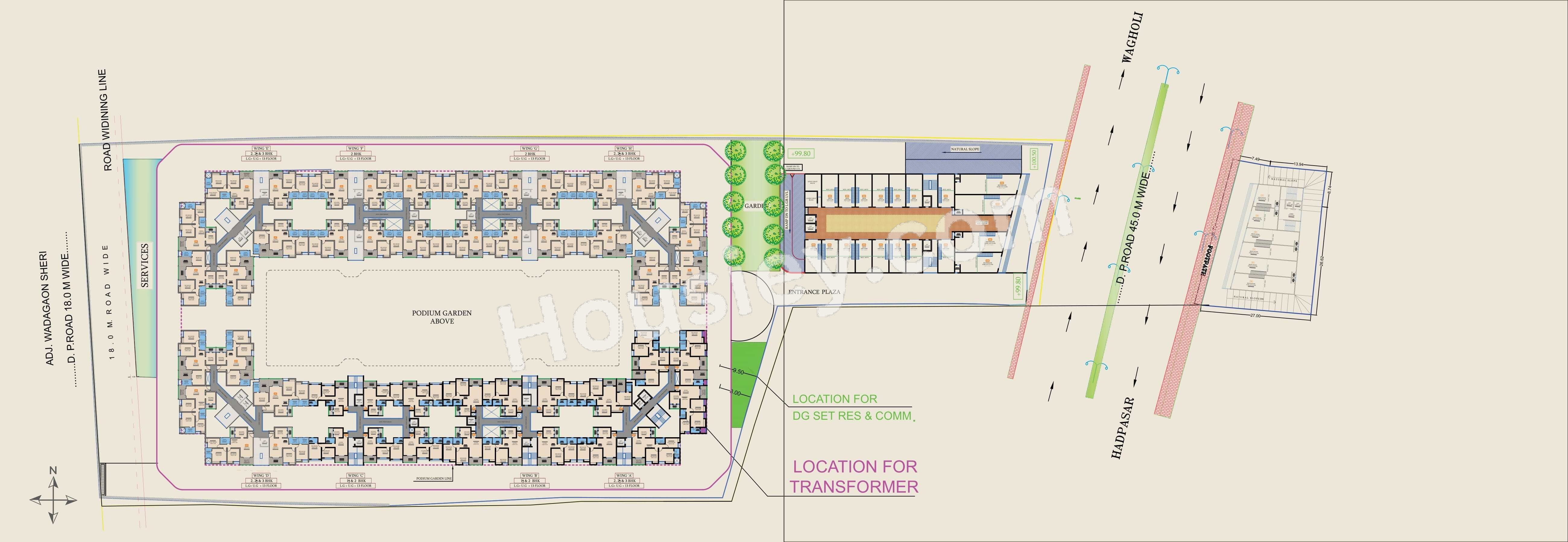 Pristine Allure Floor plan 1