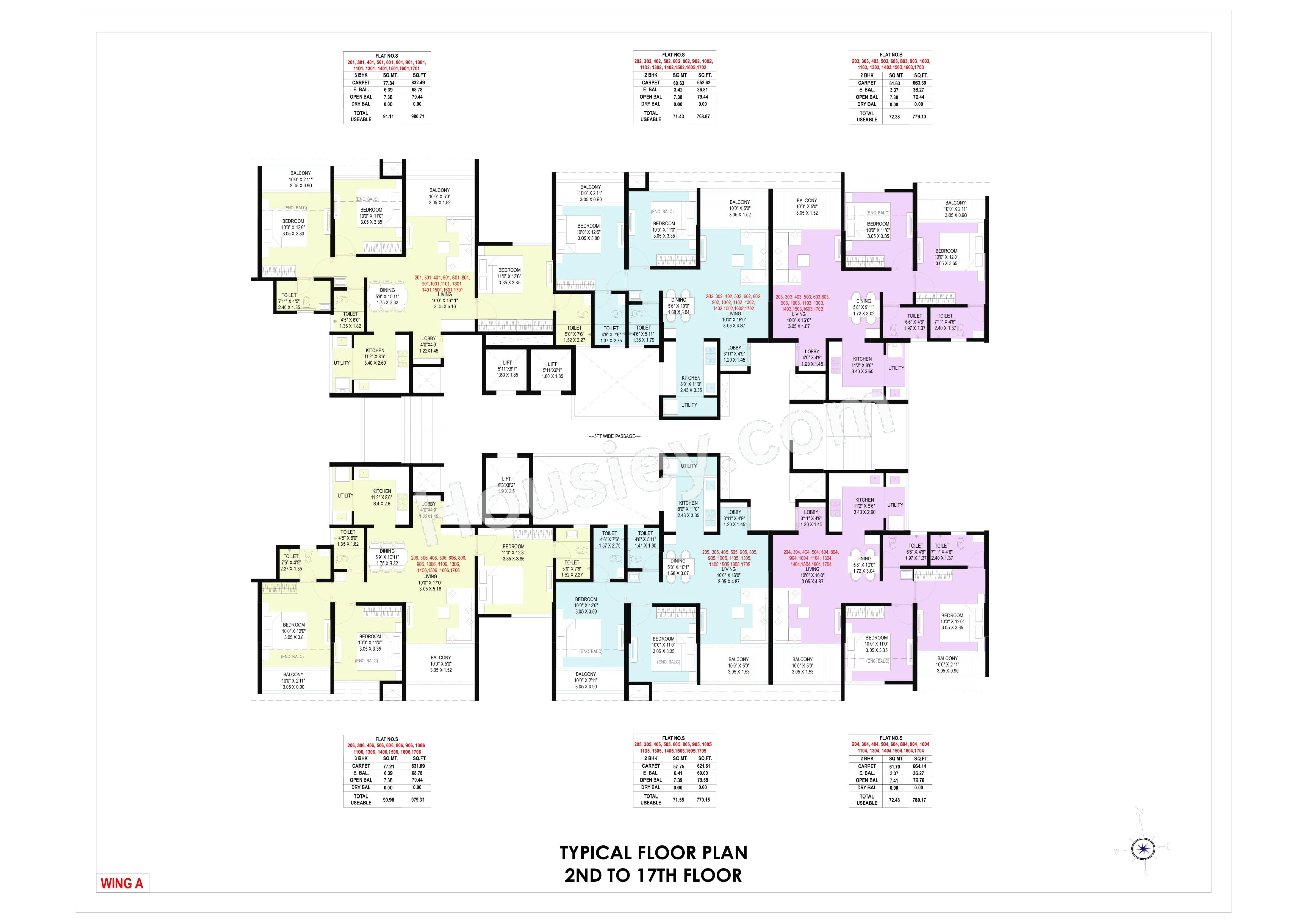 Prithvi Paradise Nxt Floor Plan