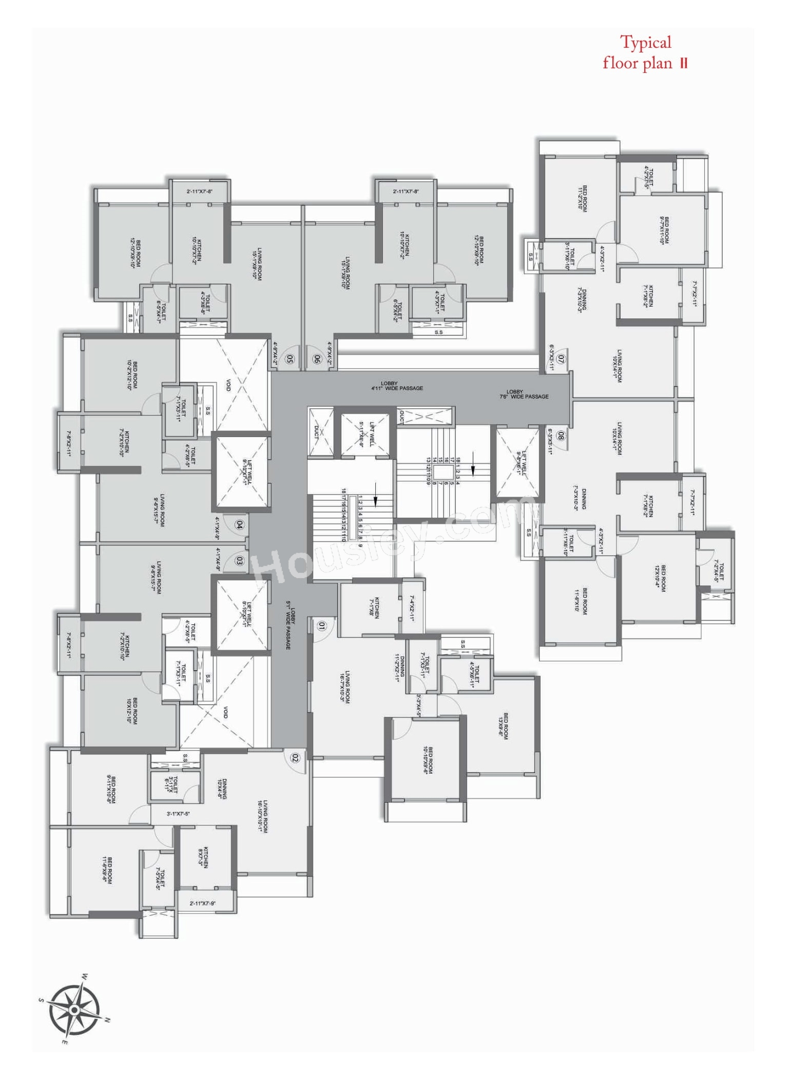Prithvi Pride Floor plan 4