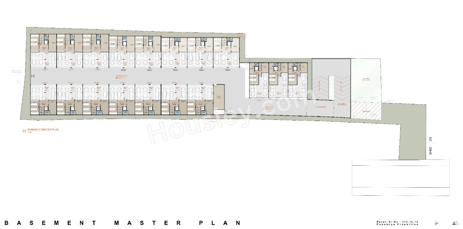 Punamiya Row Villa 18 Floor plan 1