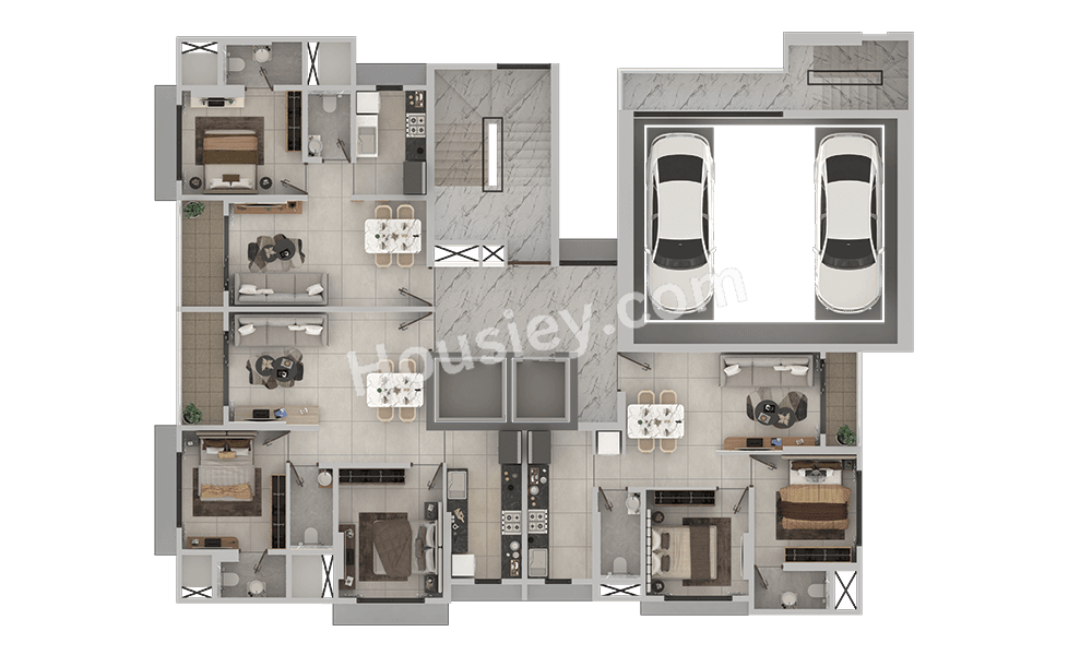 Puneet Aura Floor plan 3