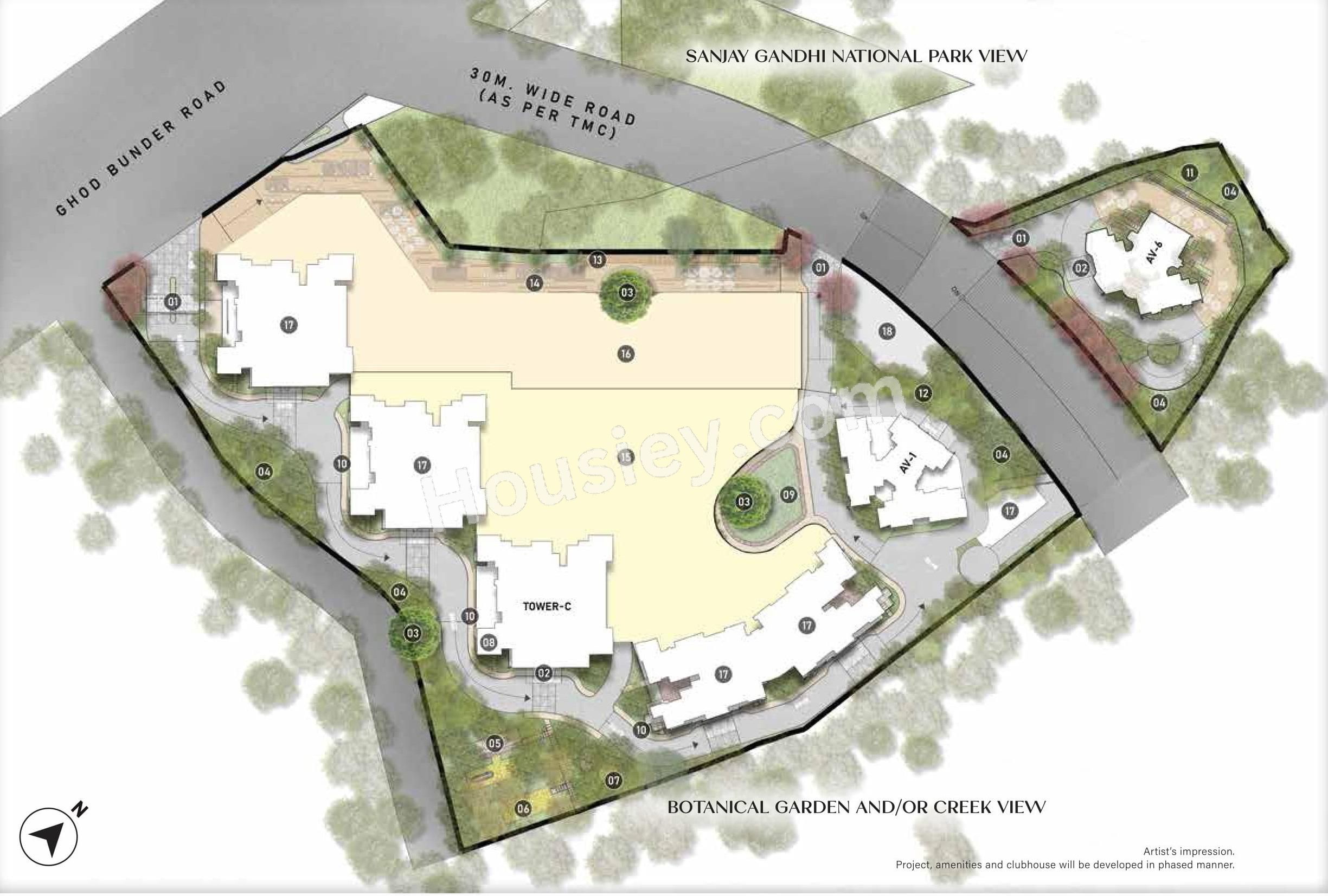 Purva Panorama Floor plan 1