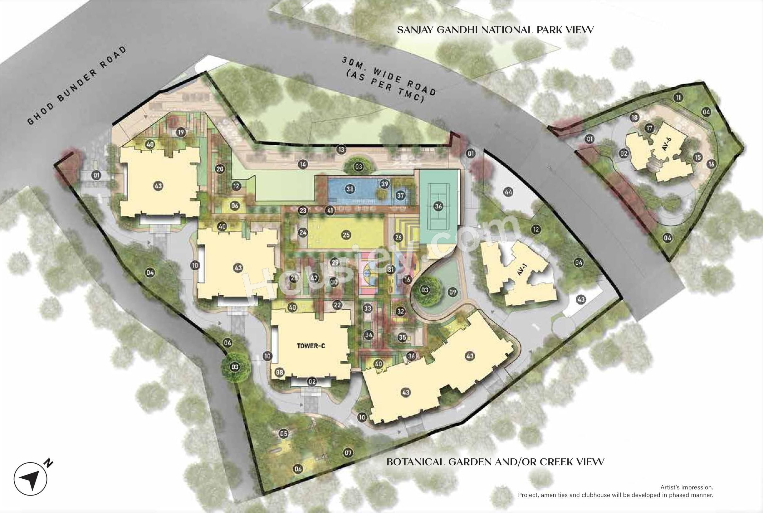 Purva Panorama Floor plan 2