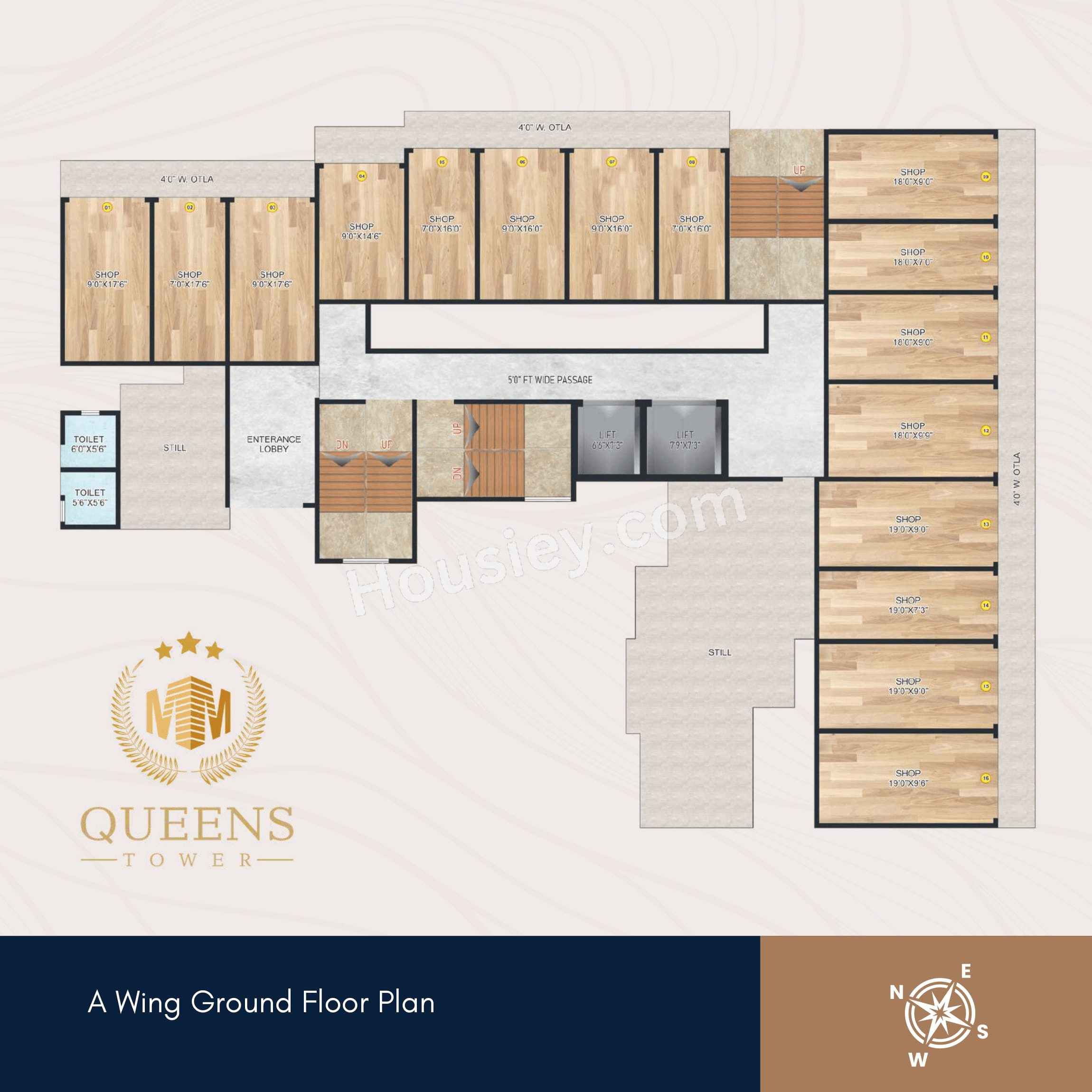 Queens Tower Phase 1 Floor plan 7