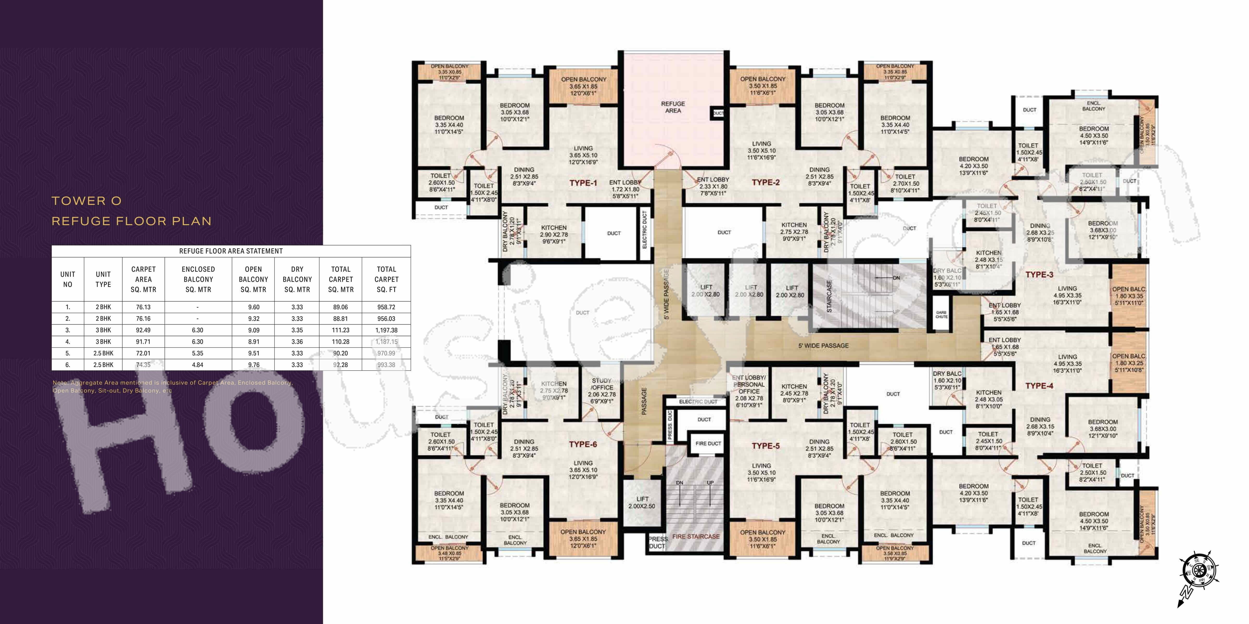 Rachana Bella Casa Royale phase 3 Floor plan 11