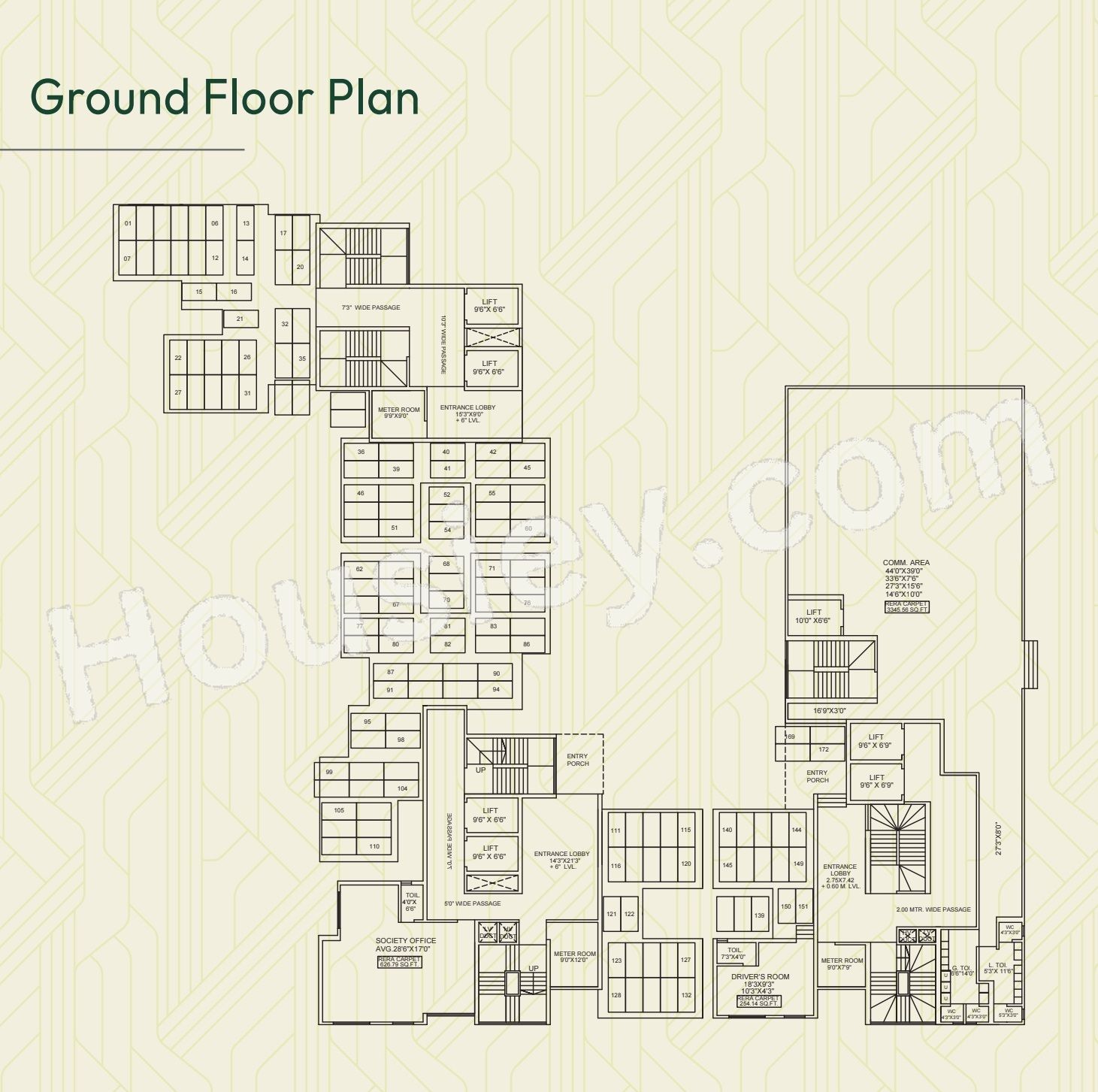 Radheya Sai Enclave Phase 2 Floor plan 3