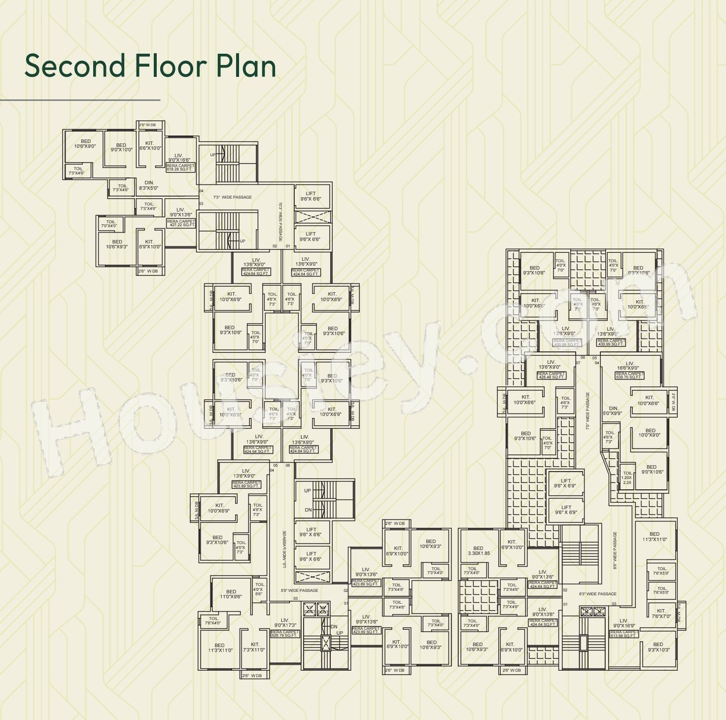 Radheya Sai Enclave Phase 2 Floor plan 4