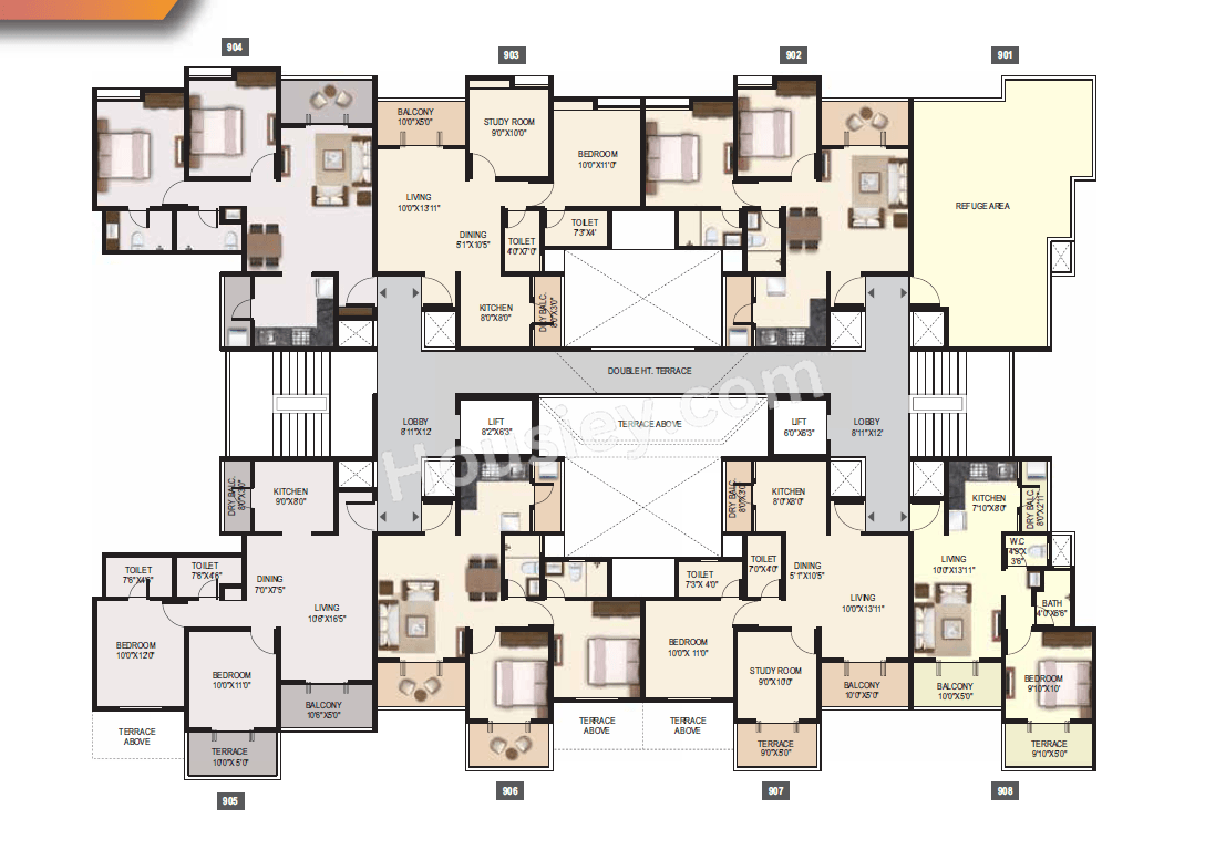 Ram Green Hive Plus Floor plan 2