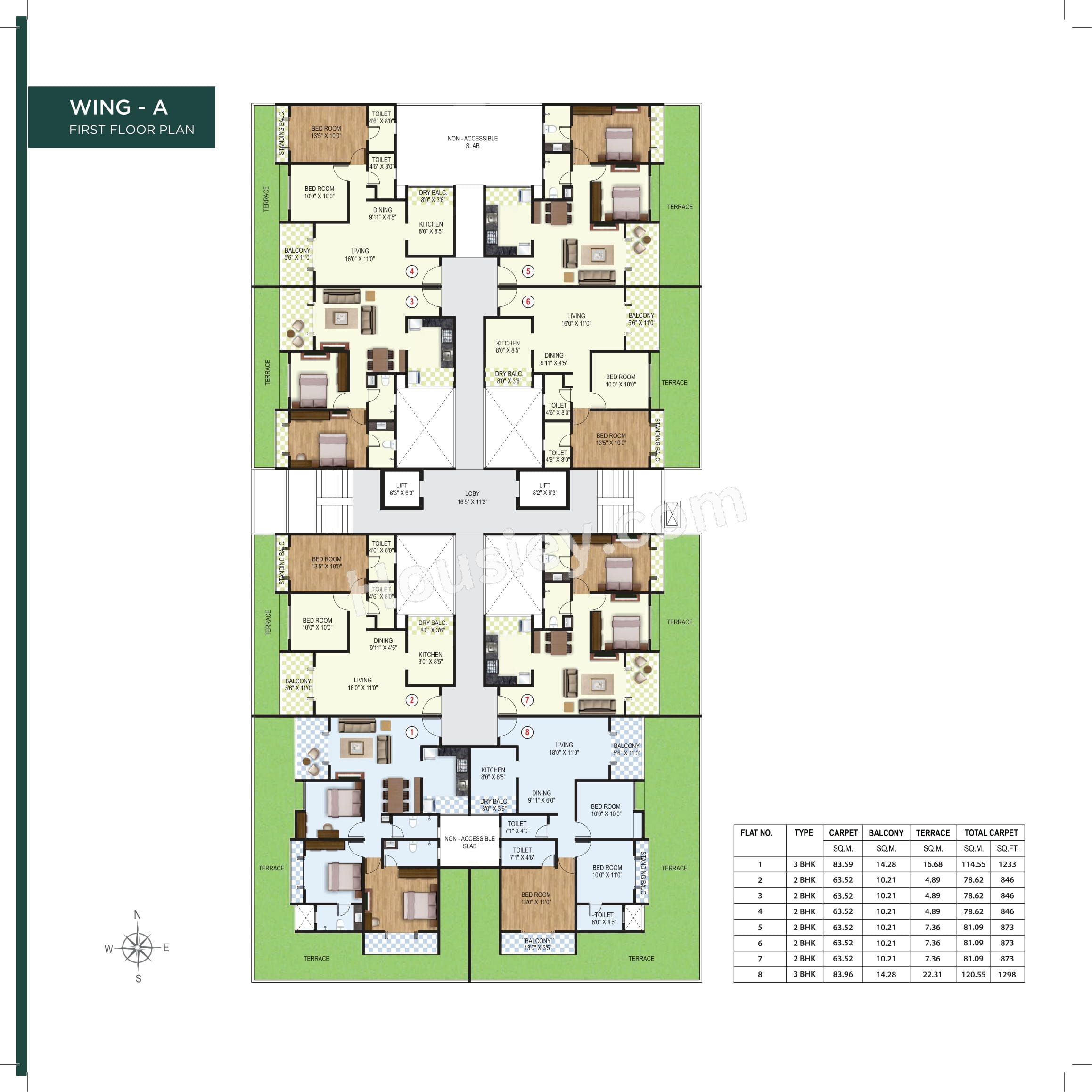 Ram India Palm Drive Floor plan 1