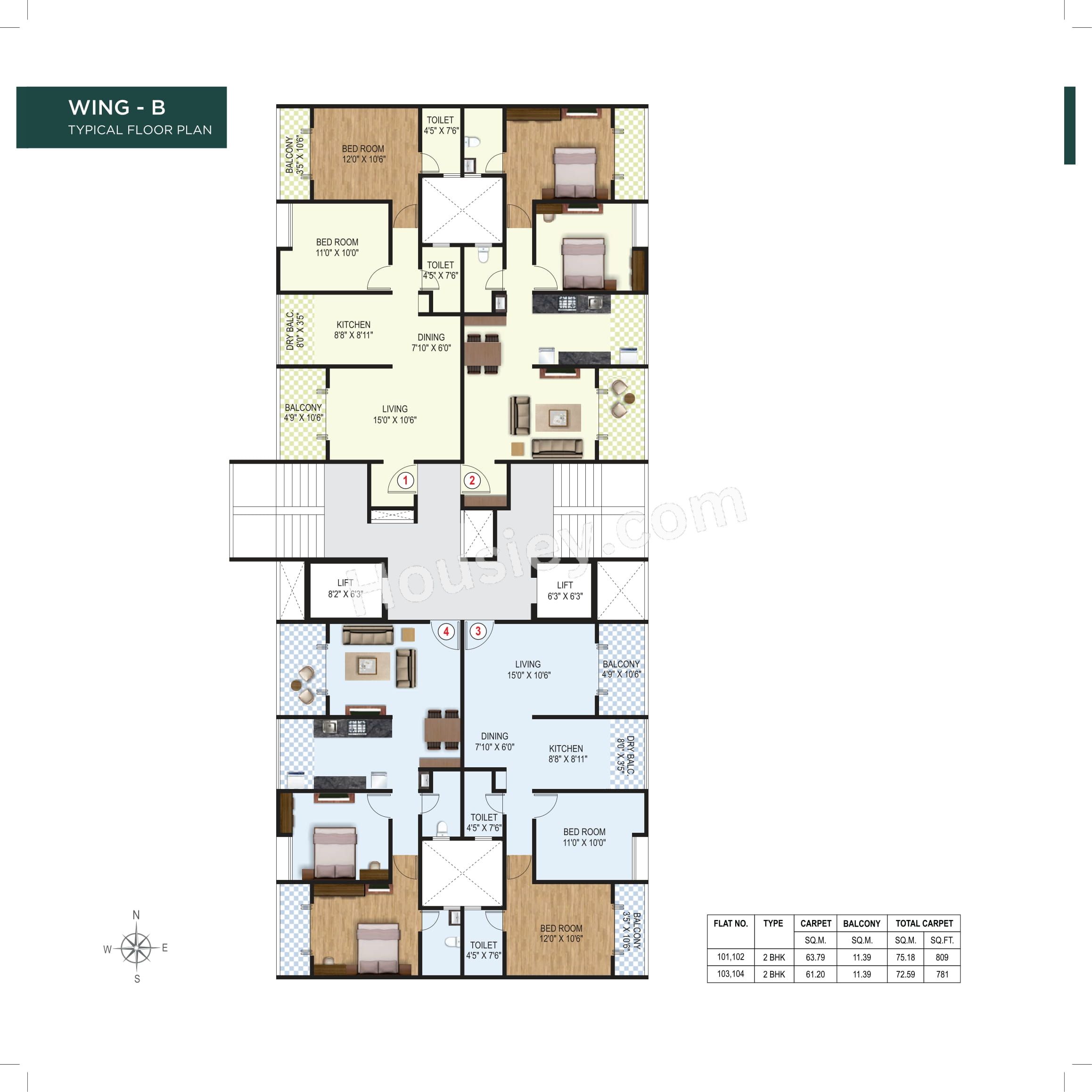 Ram India Palm Drive Floor plan 5