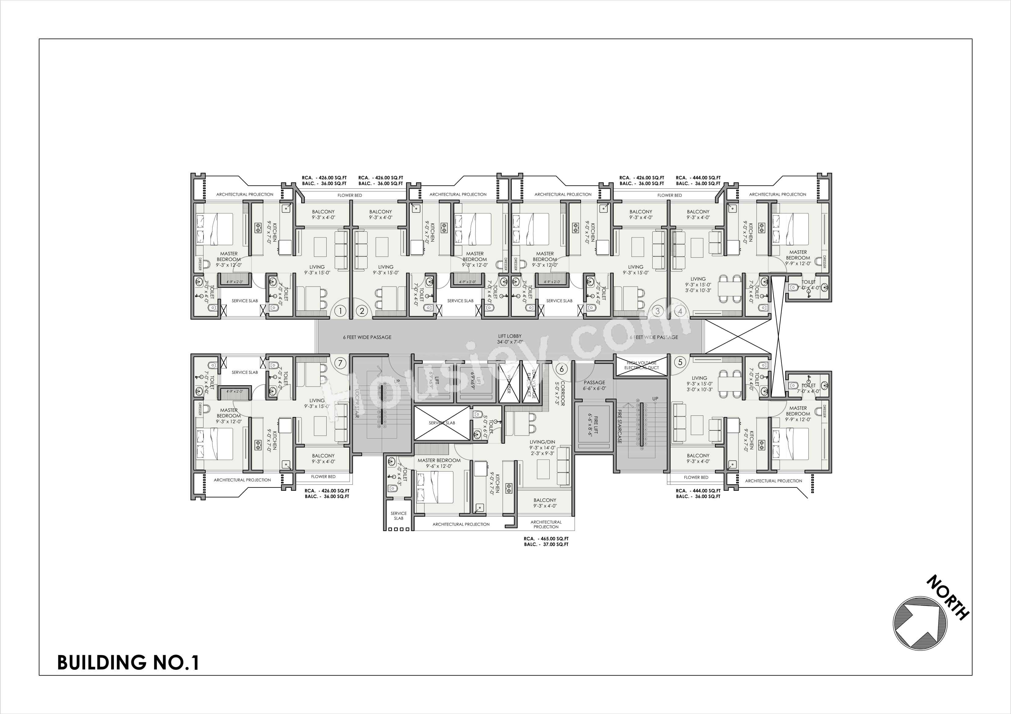 Ramdev Avighna Sky Floor plan 2