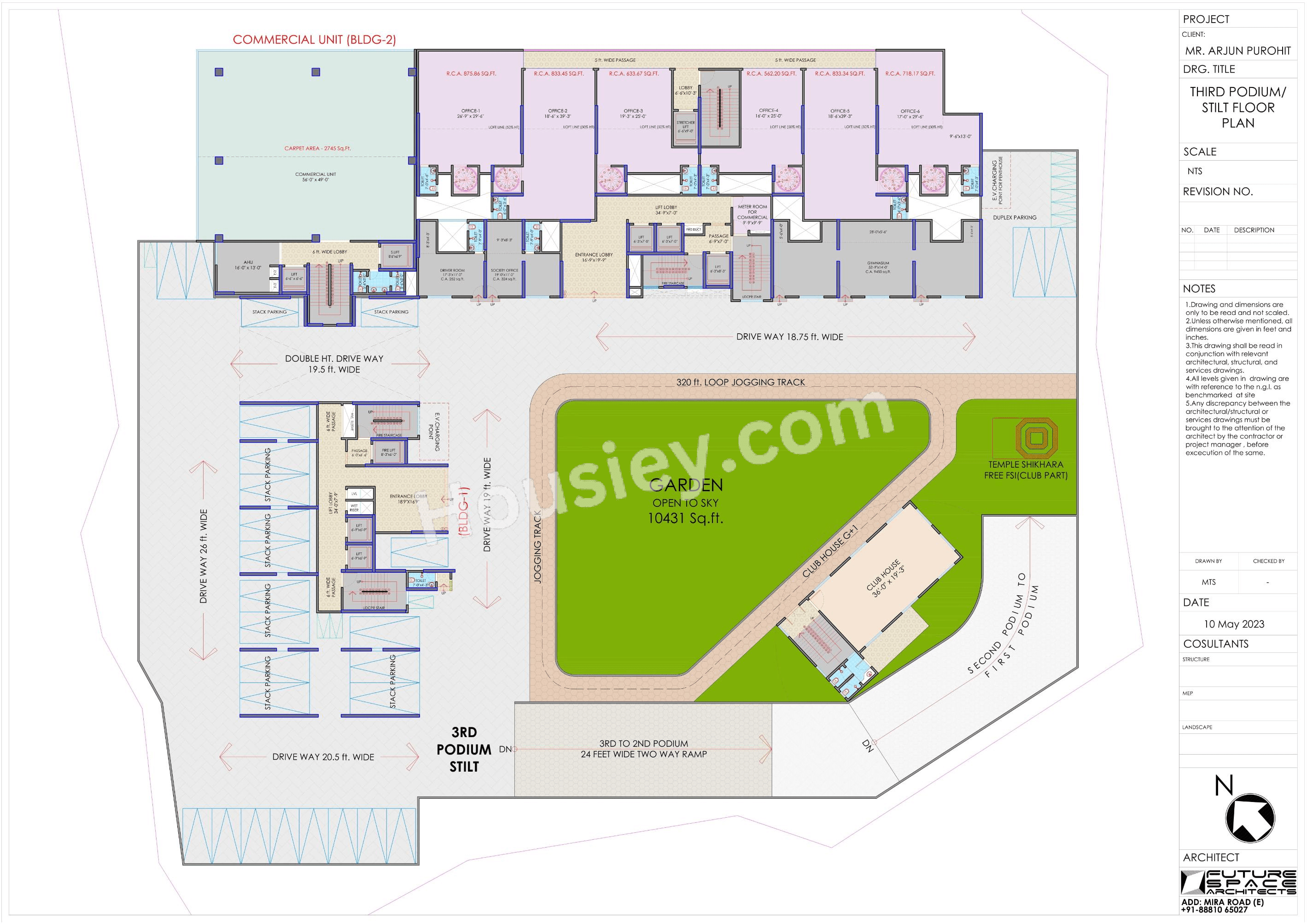 Ramdev Avighna Sky Floor plan 5