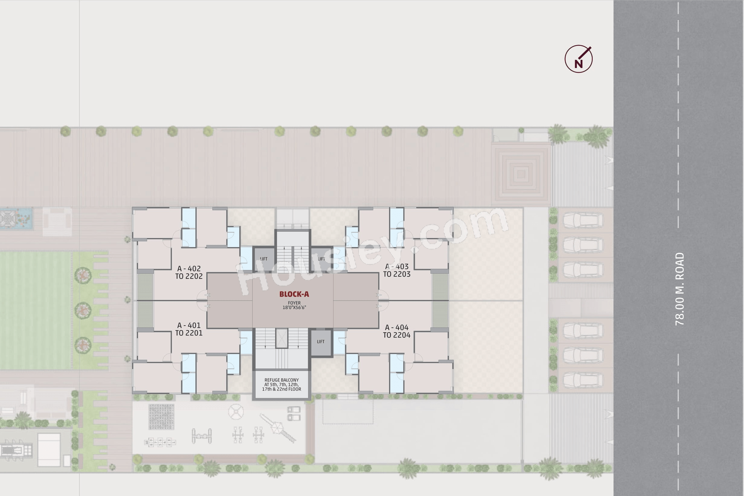 Rashmi Ambli Floor plan 1