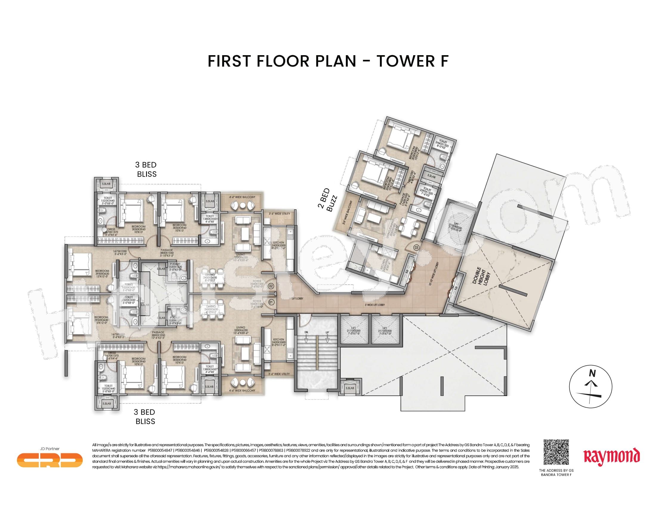 Raymond The Address Floor plan 7