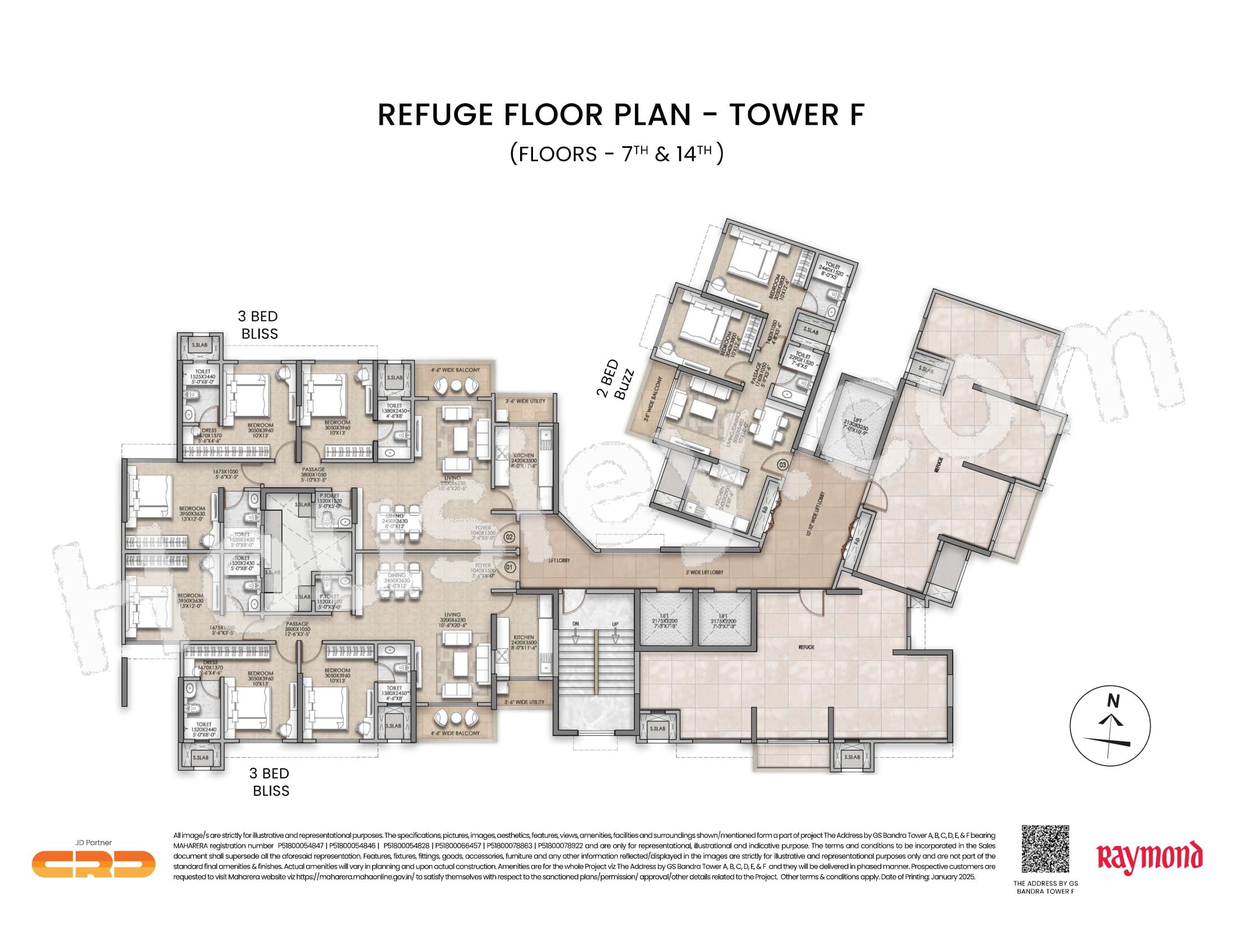 Raymond The Address Floor plan 8