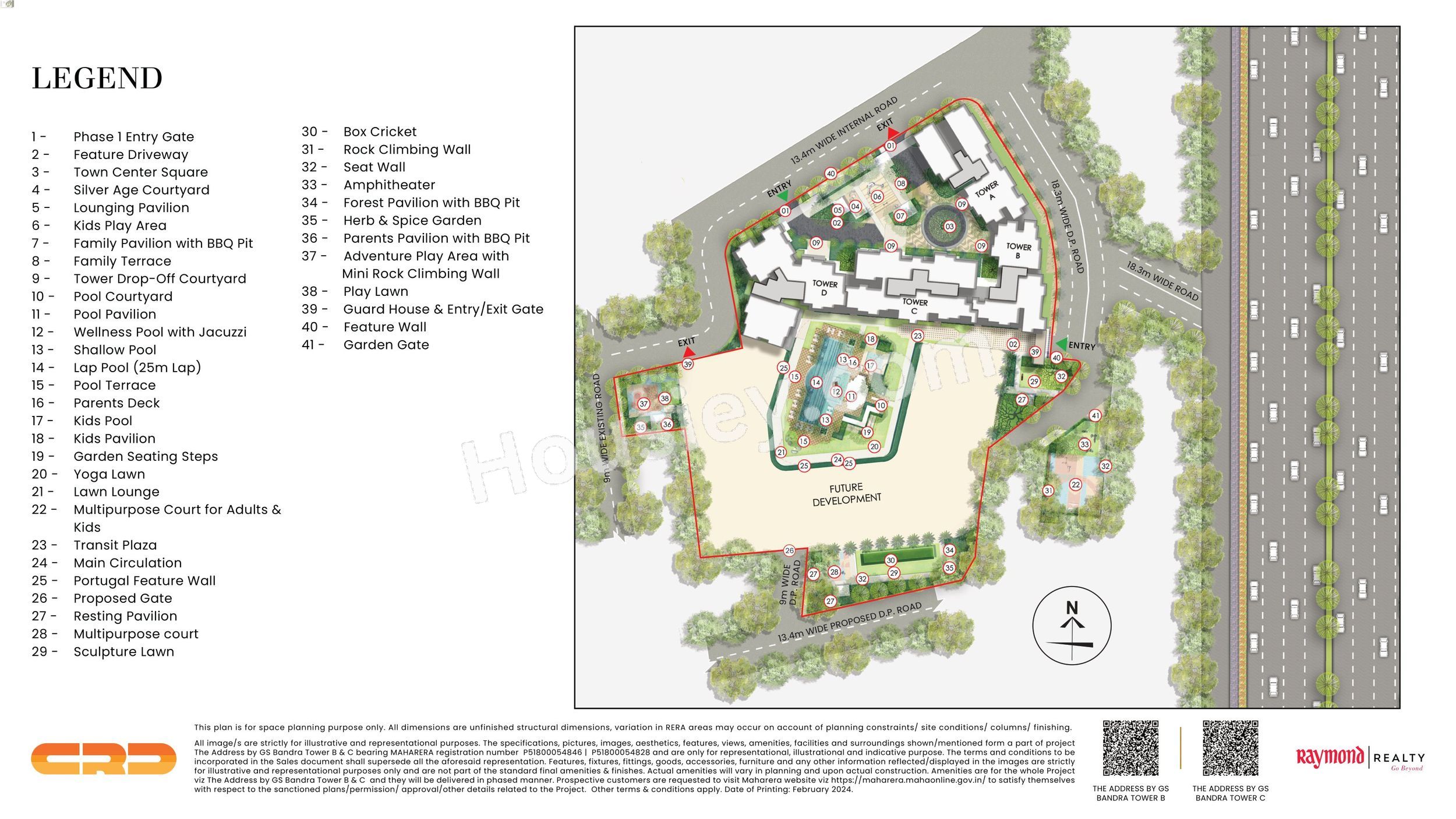 Raymond The Address Master Plan