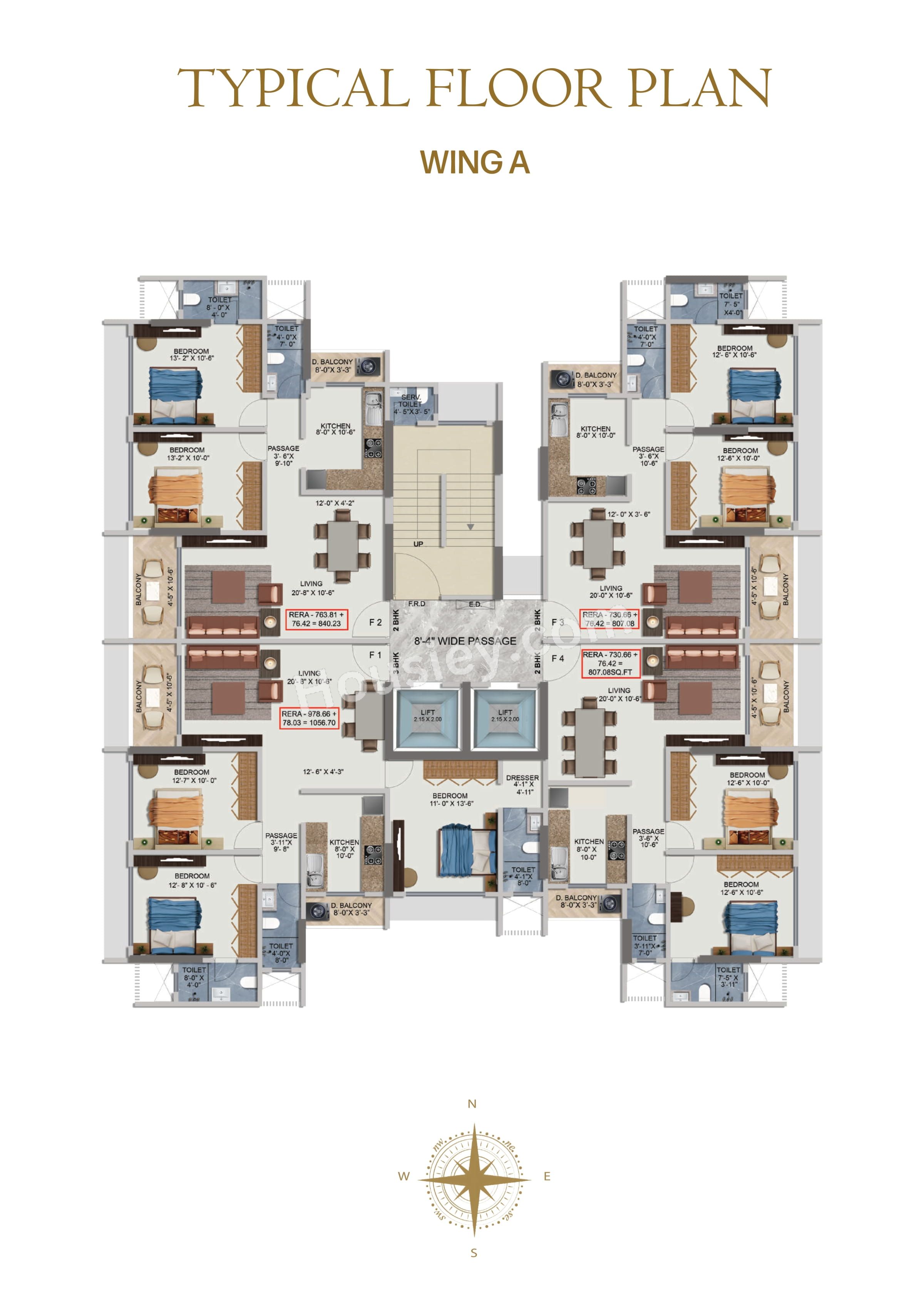 Relcon 103 West Floor plan 1