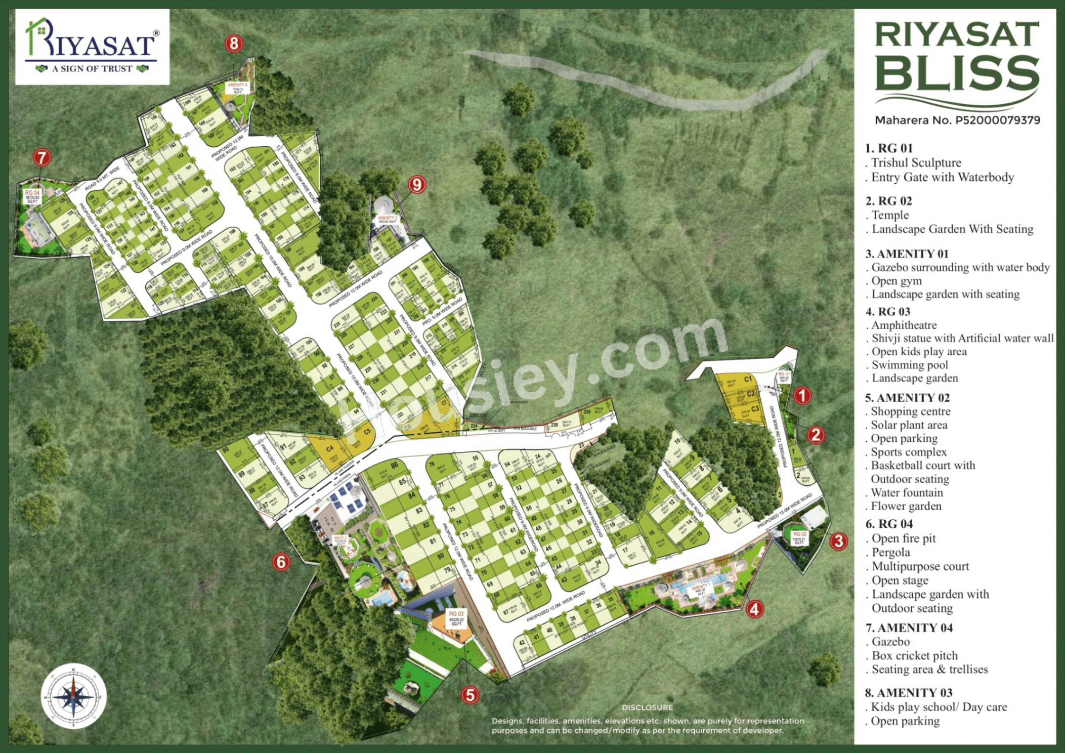 Riyasat Bliss Floor Plan