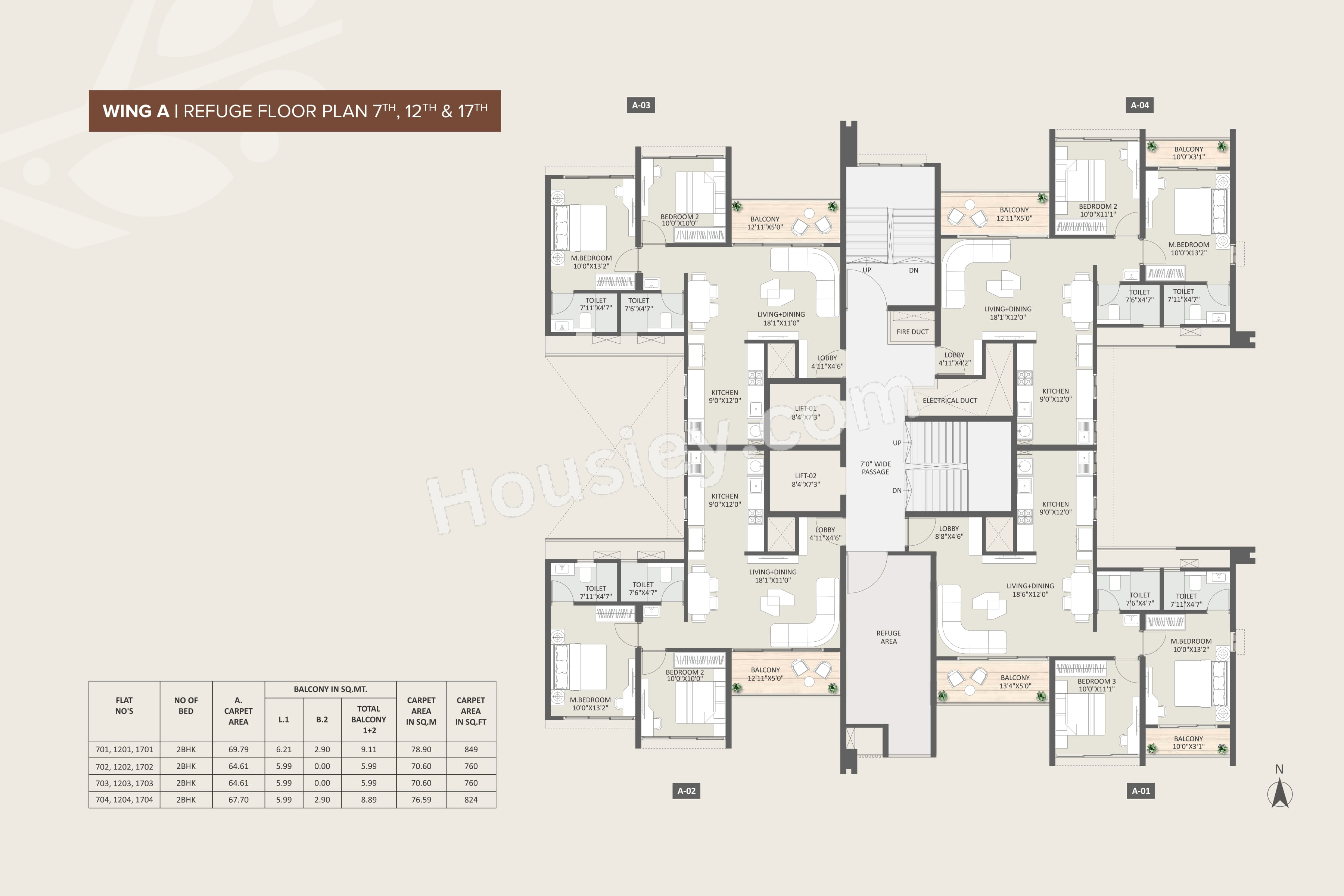 Rohit 108 Astera Floor plan 2