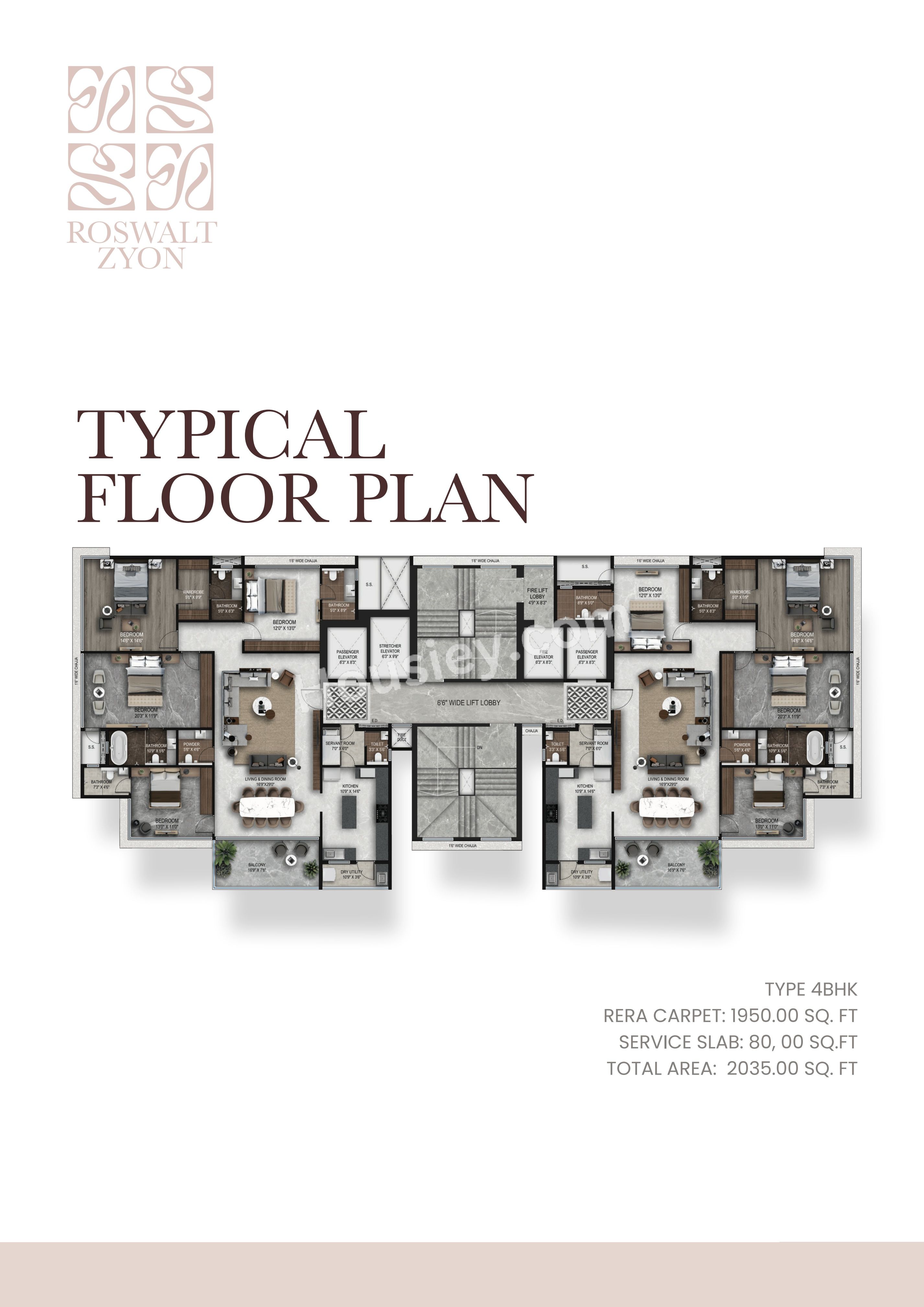 Roswalt Zyon Floor plan 6