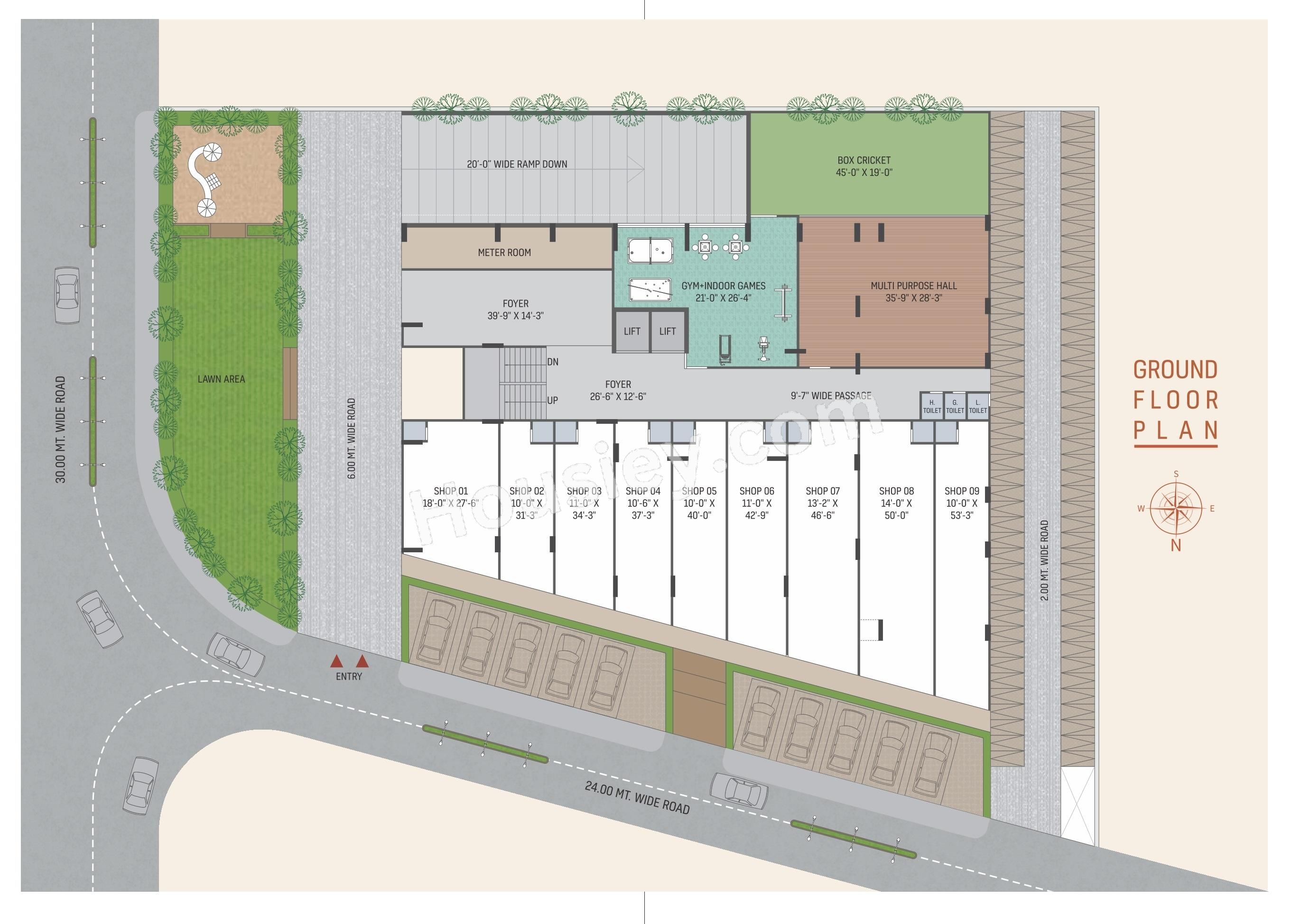 Rudra Heights Floor Plan