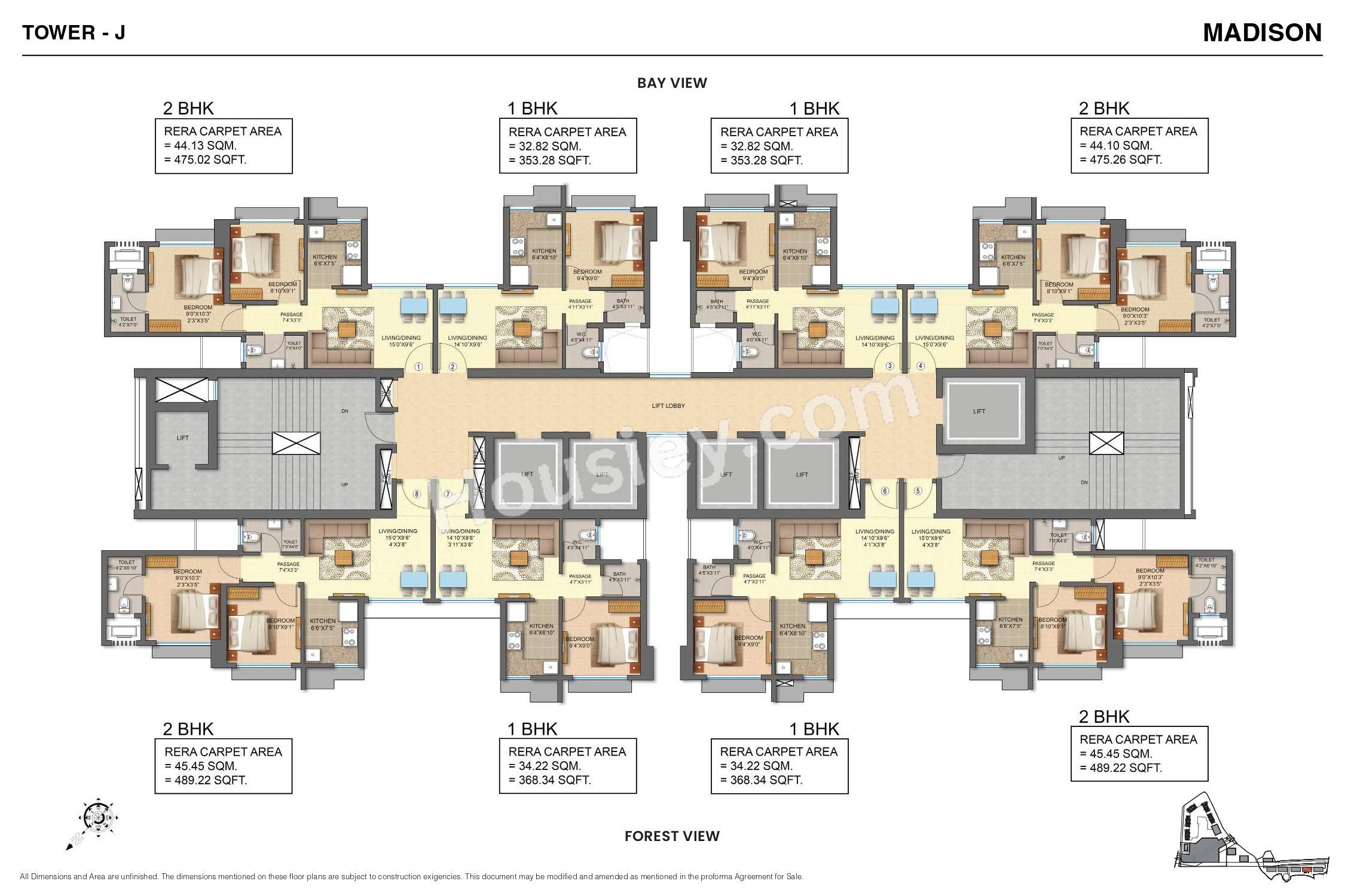Runwal Avenue Floor plan 11