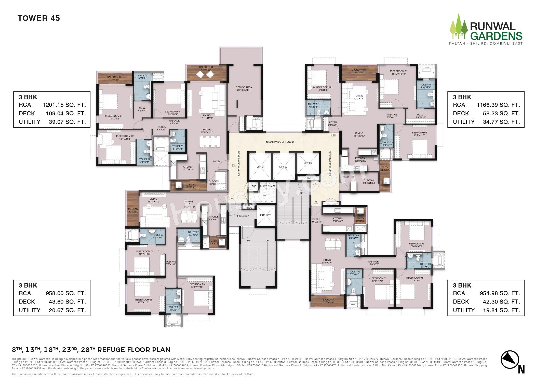 Runwal Garden Park View Floor plan 1
