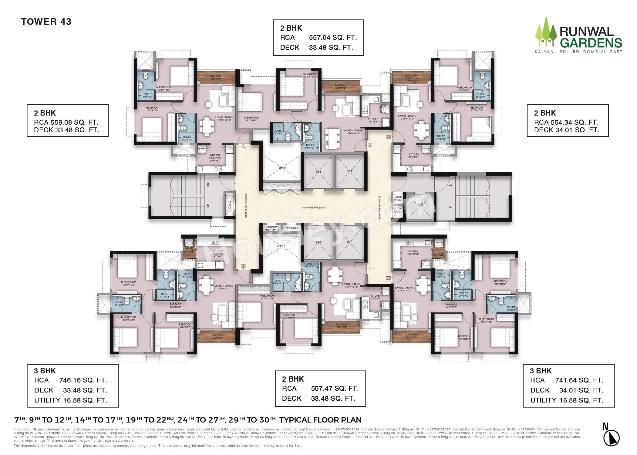 Runwal Garden Park View Floor plan 2