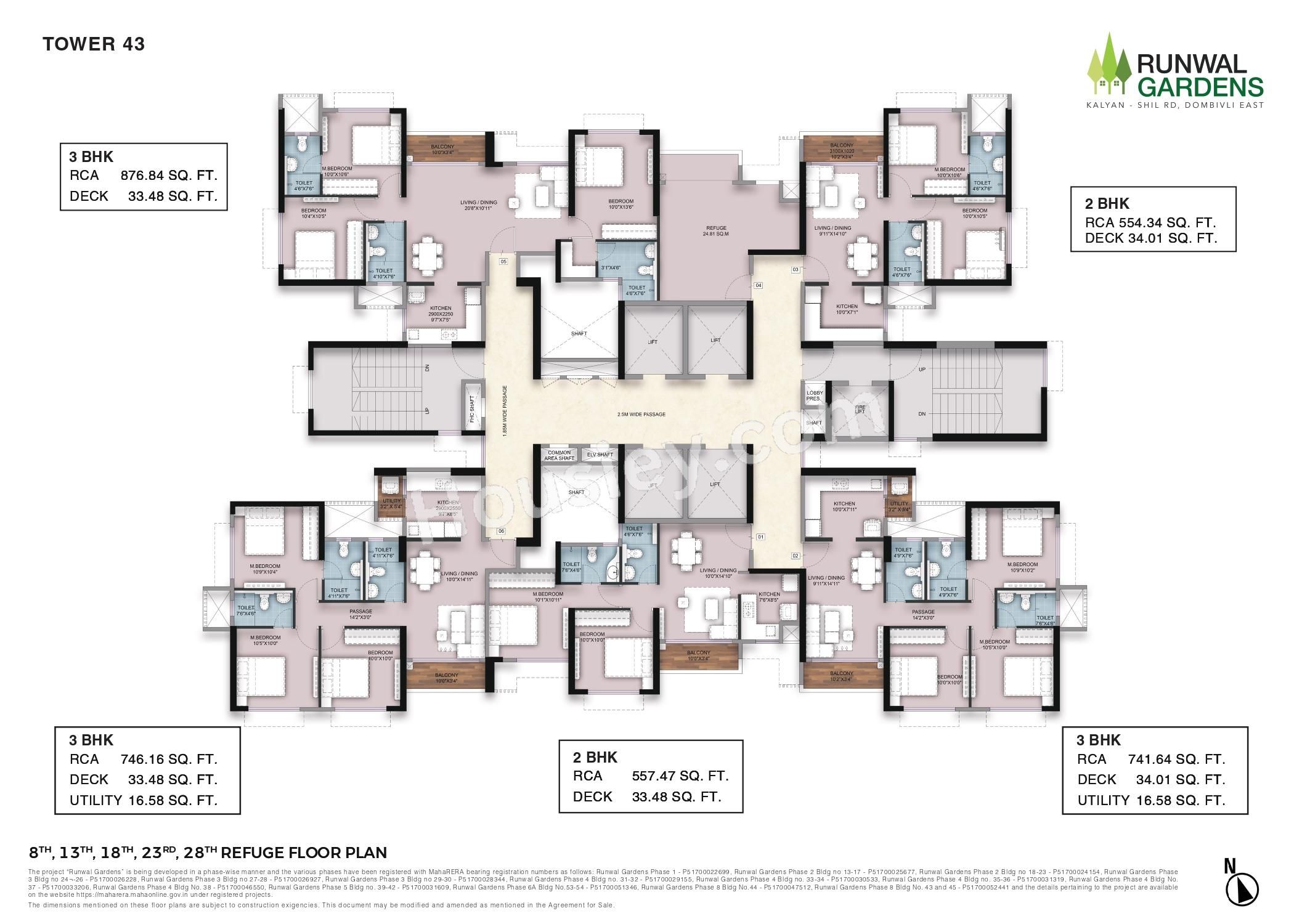 Runwal Garden Park View Floor plan 4