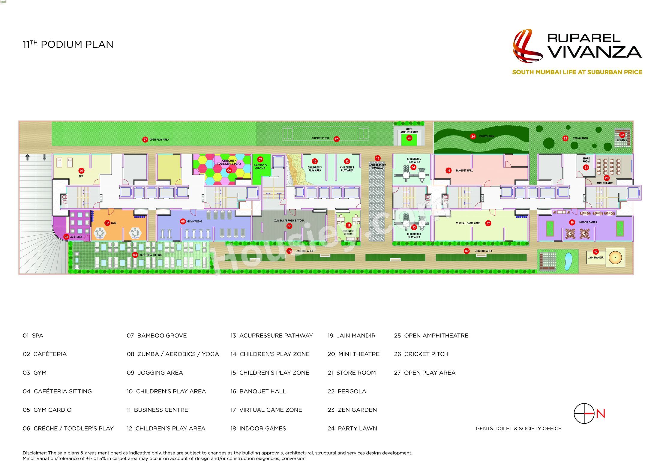 Ruparel Vivanza Floor plan 1