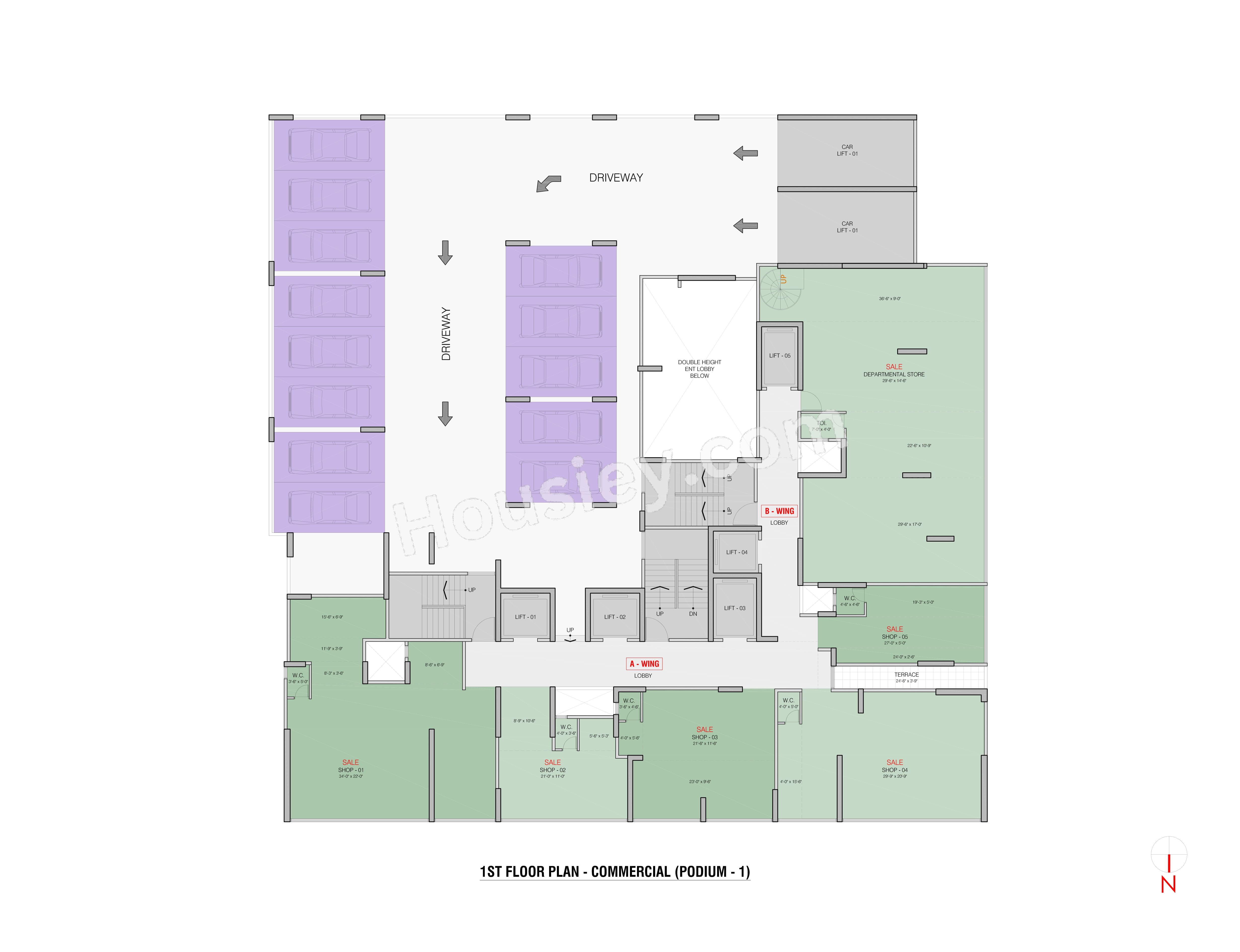 Ruparel Zinnia Floor plan 1