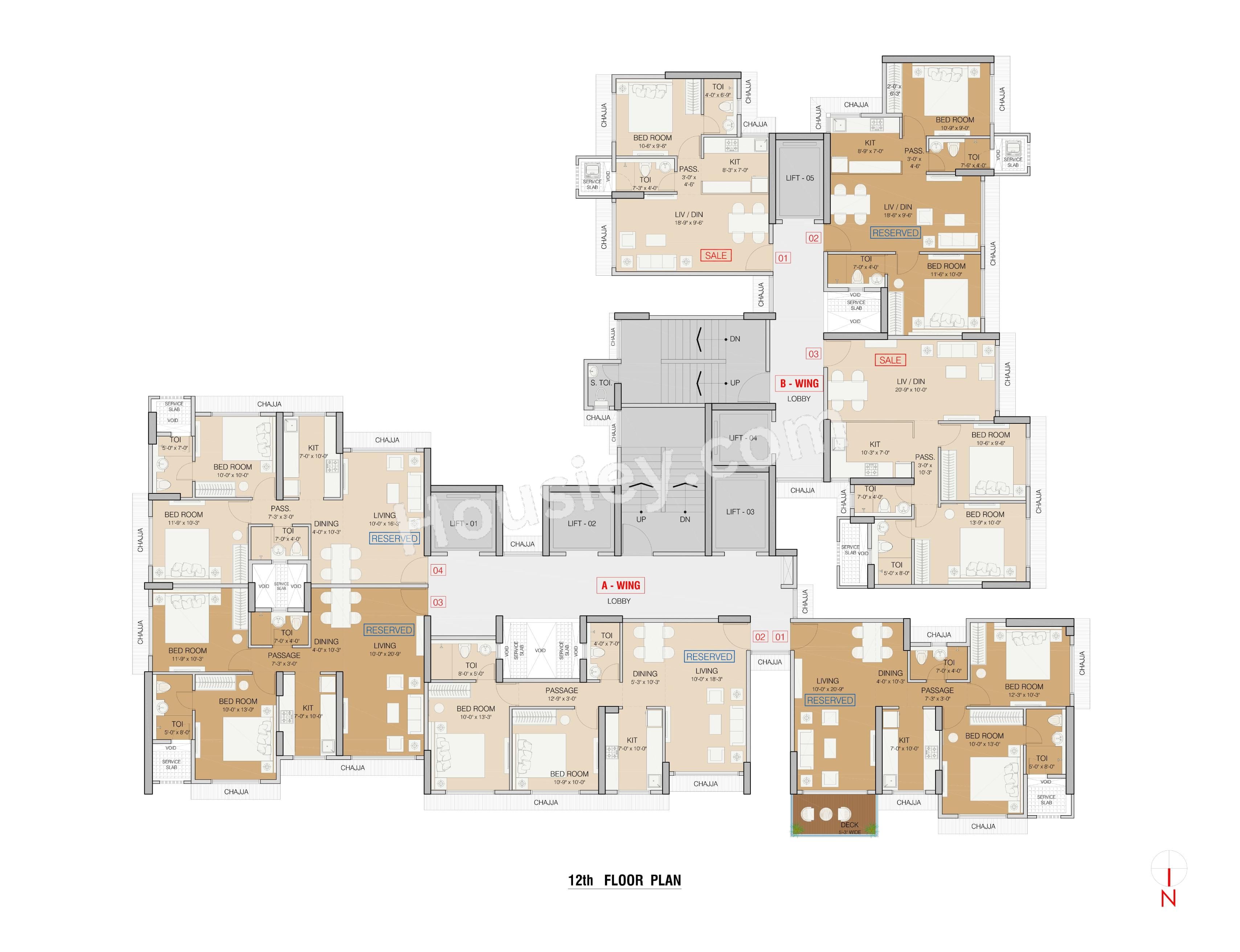 Ruparel Zinnia Floor plan 2