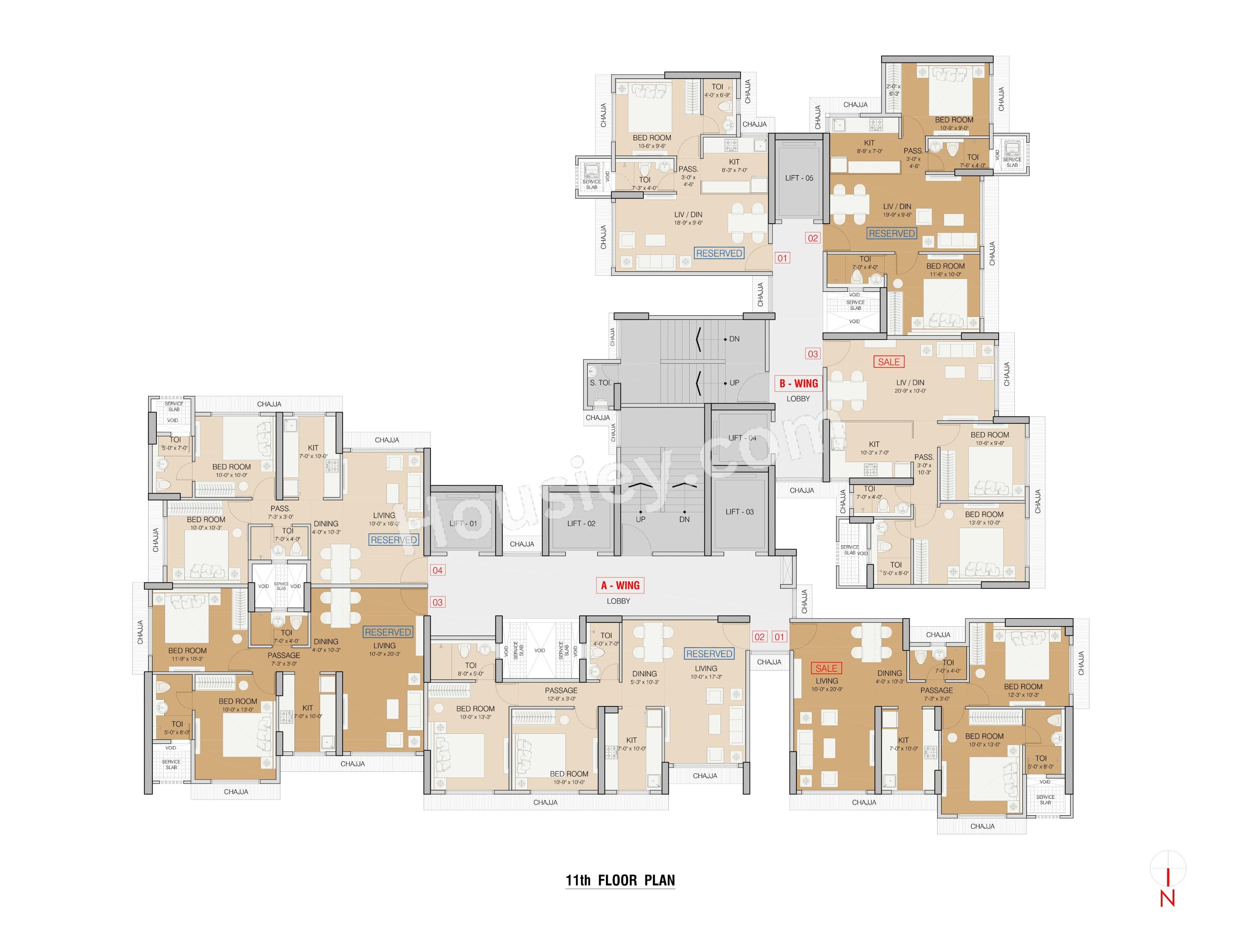 Ruparel Zinnia Floor plan 3