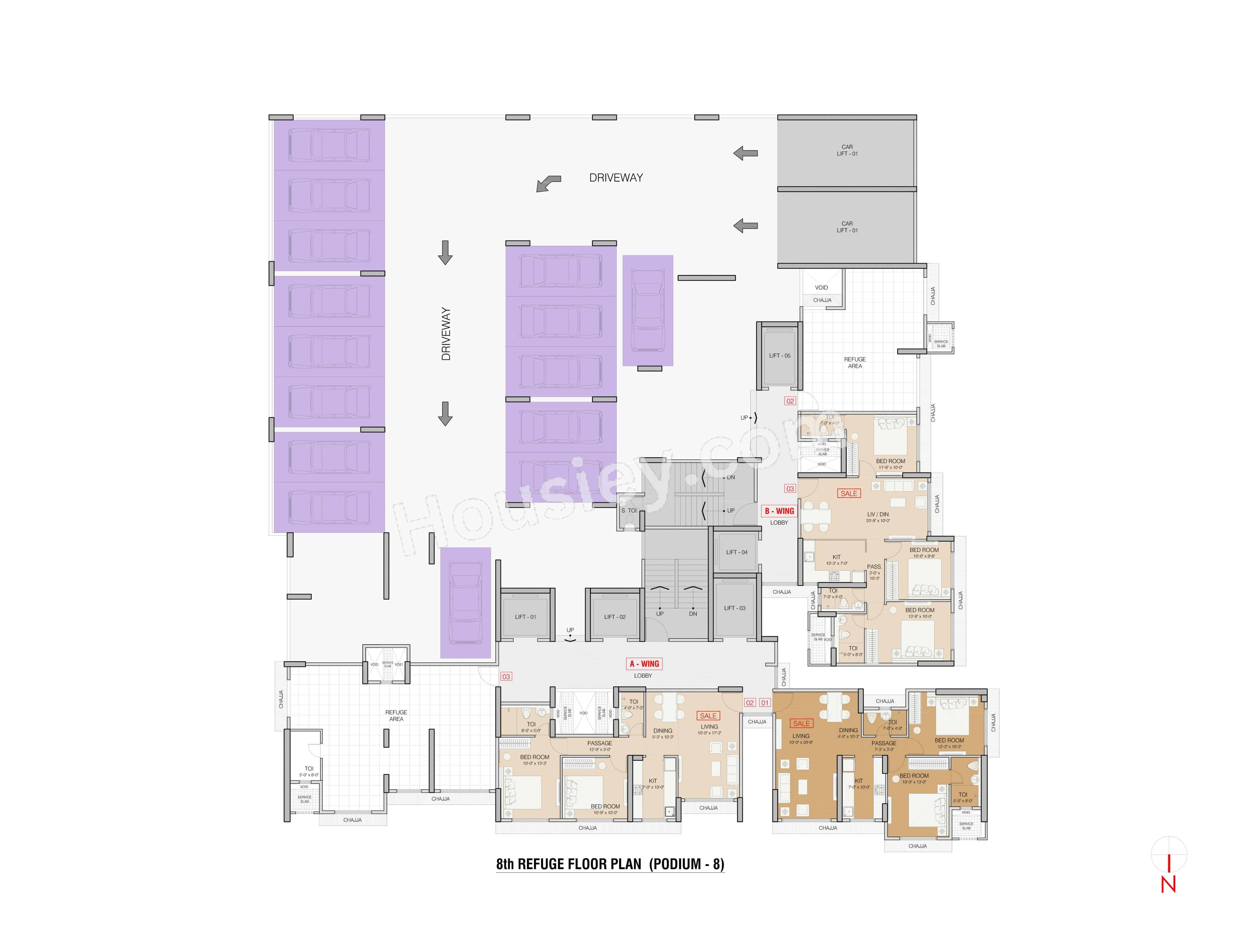 Ruparel Zinnia Floor plan 8