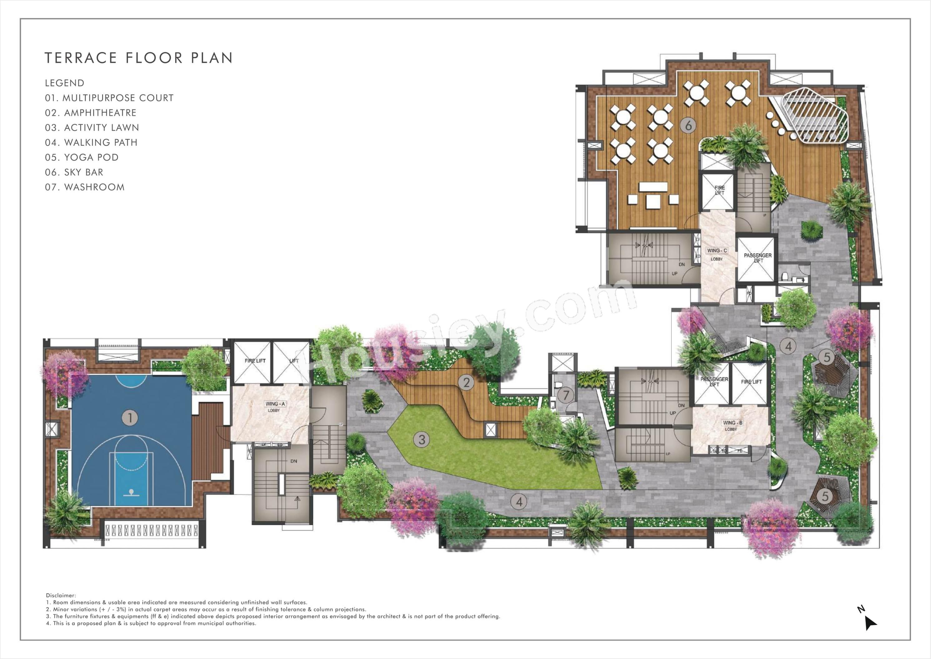 Rustomjee Prive Floor plan 2