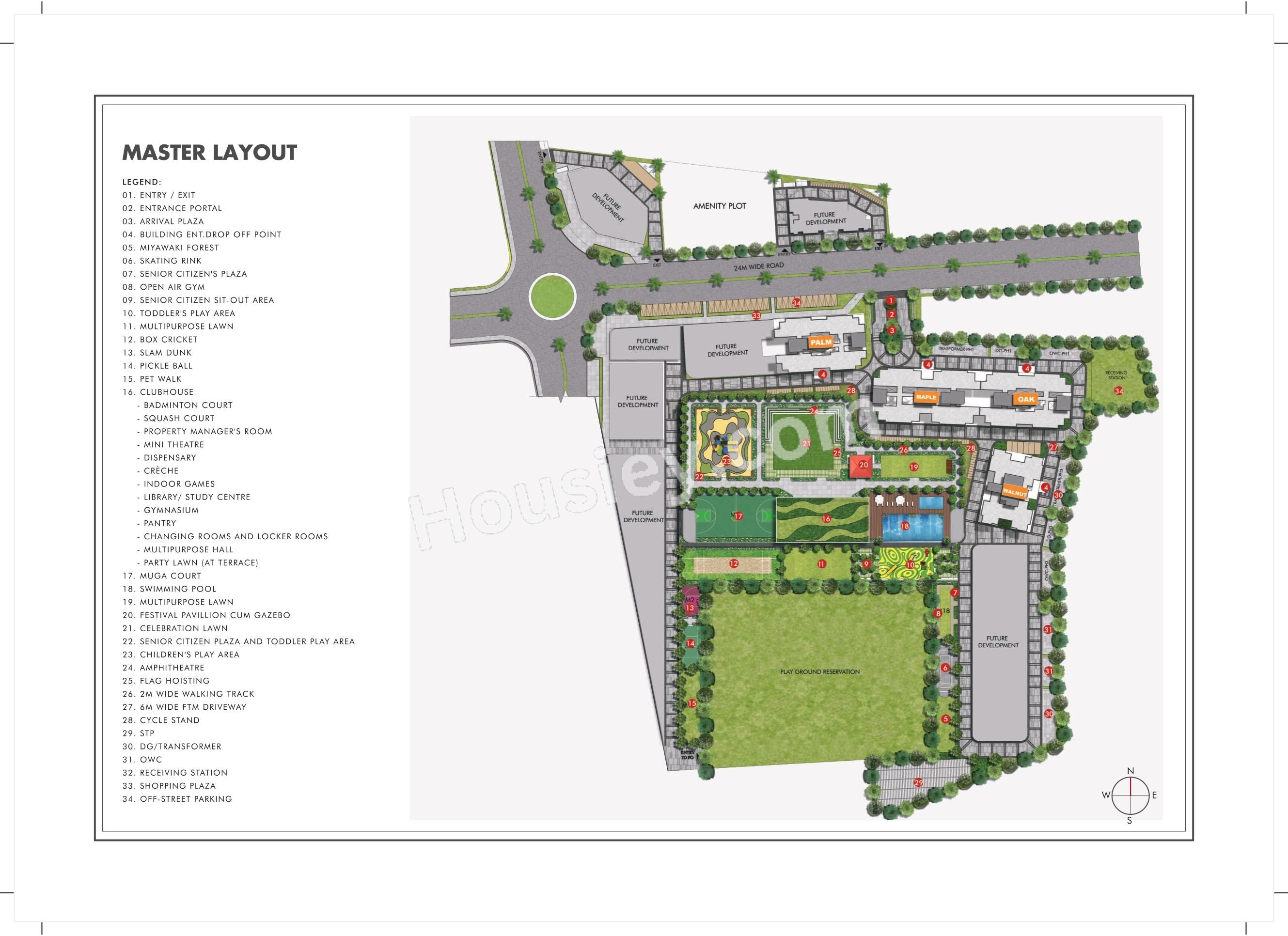 Rustomjee Urban Woods Master Plan