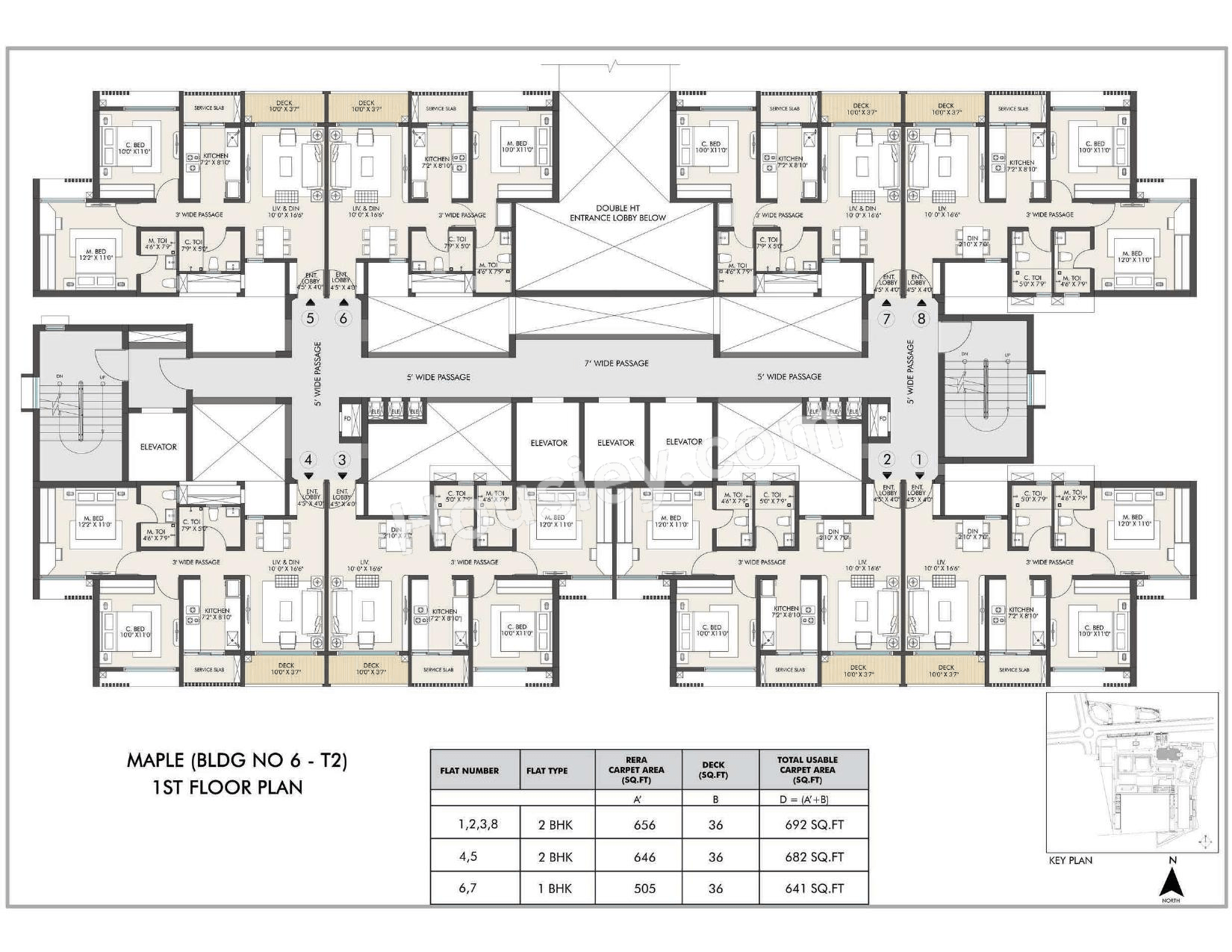 Rustomjee Urban Woods Floor plan 1