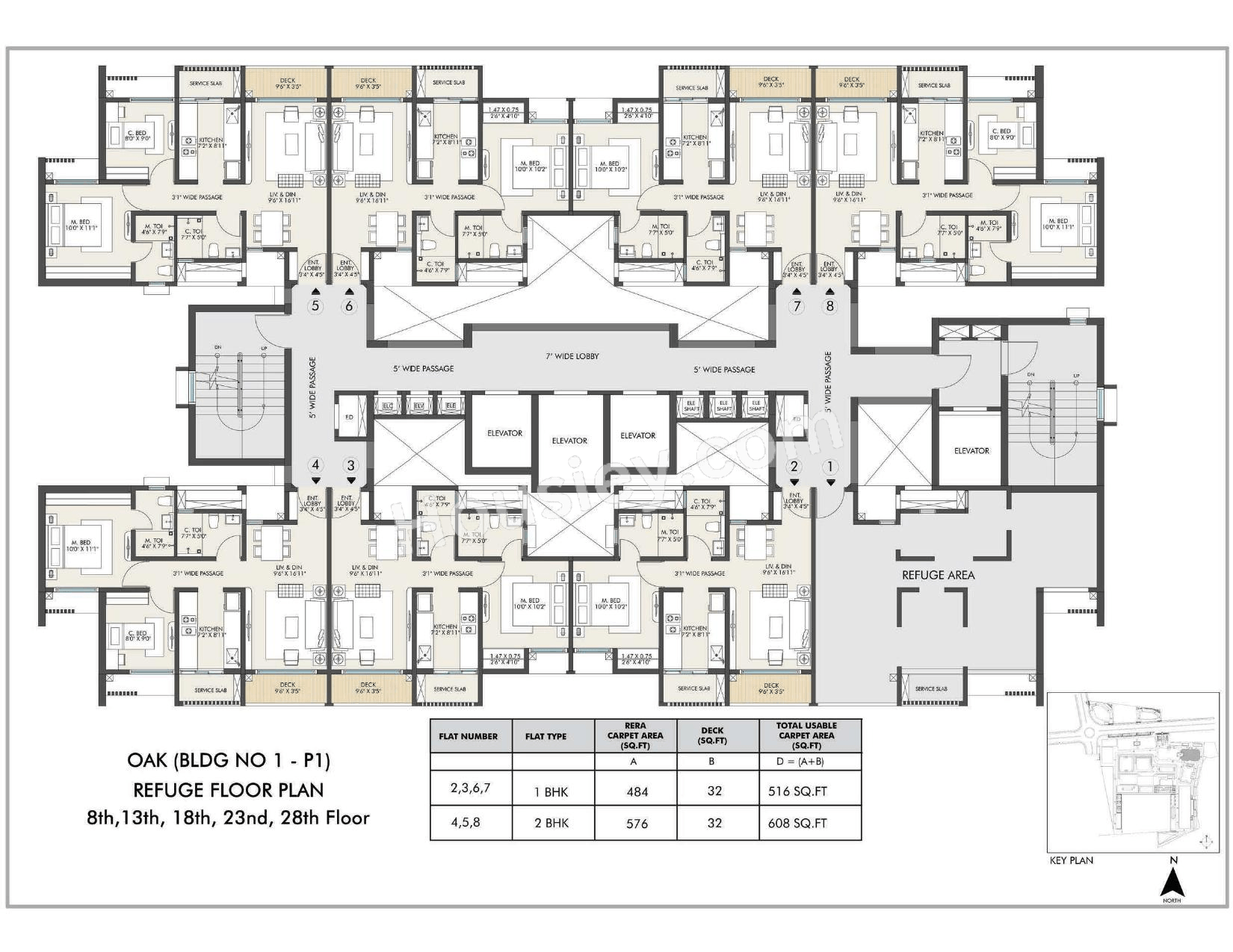 Rustomjee Urban Woods Floor plan 5