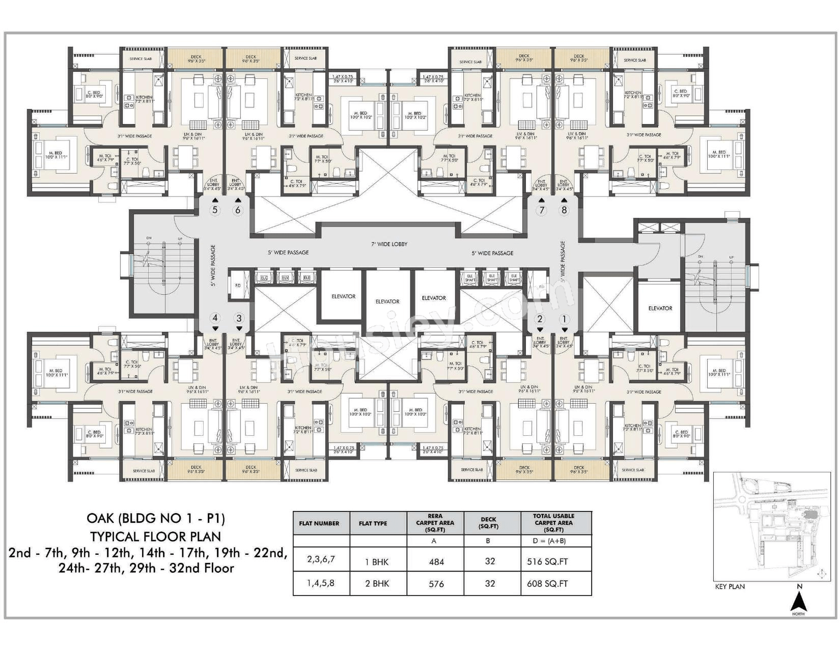 Rustomjee Urban Woods Floor plan 6