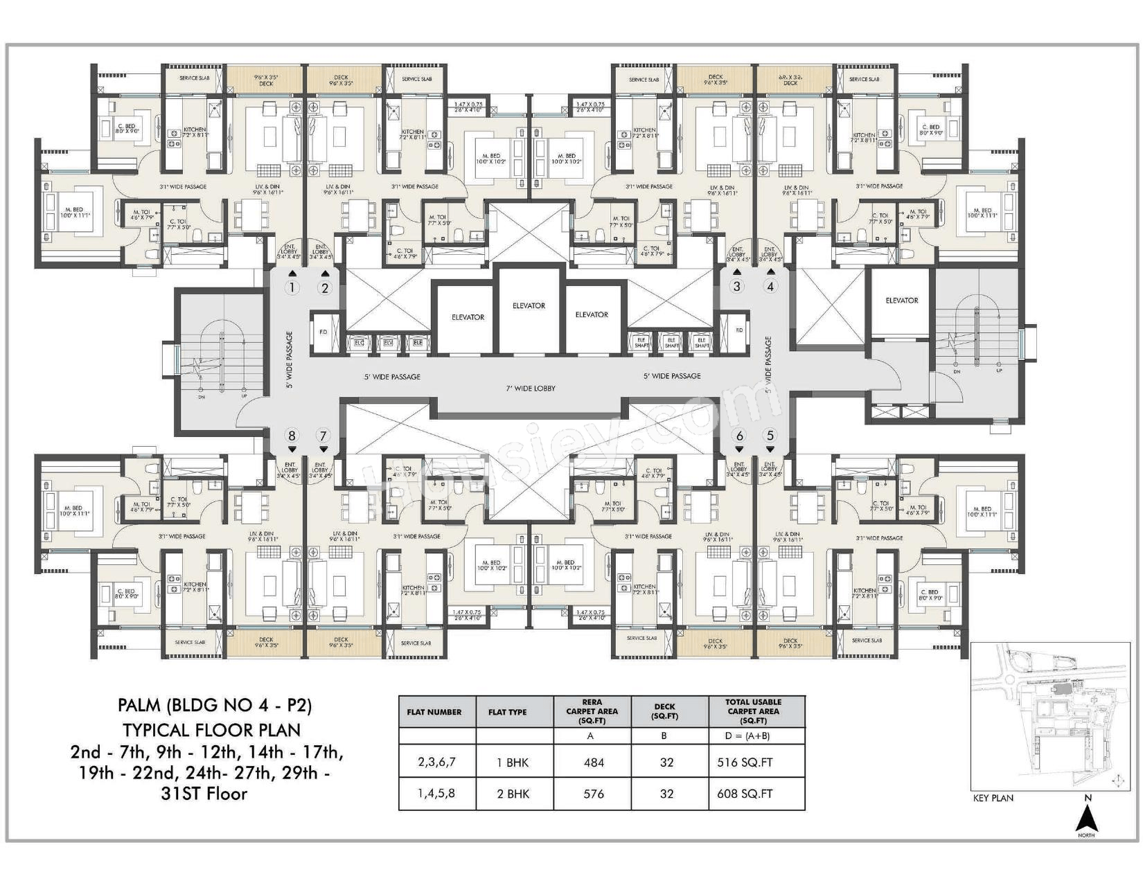 Rustomjee Urban Woods Floor plan 9